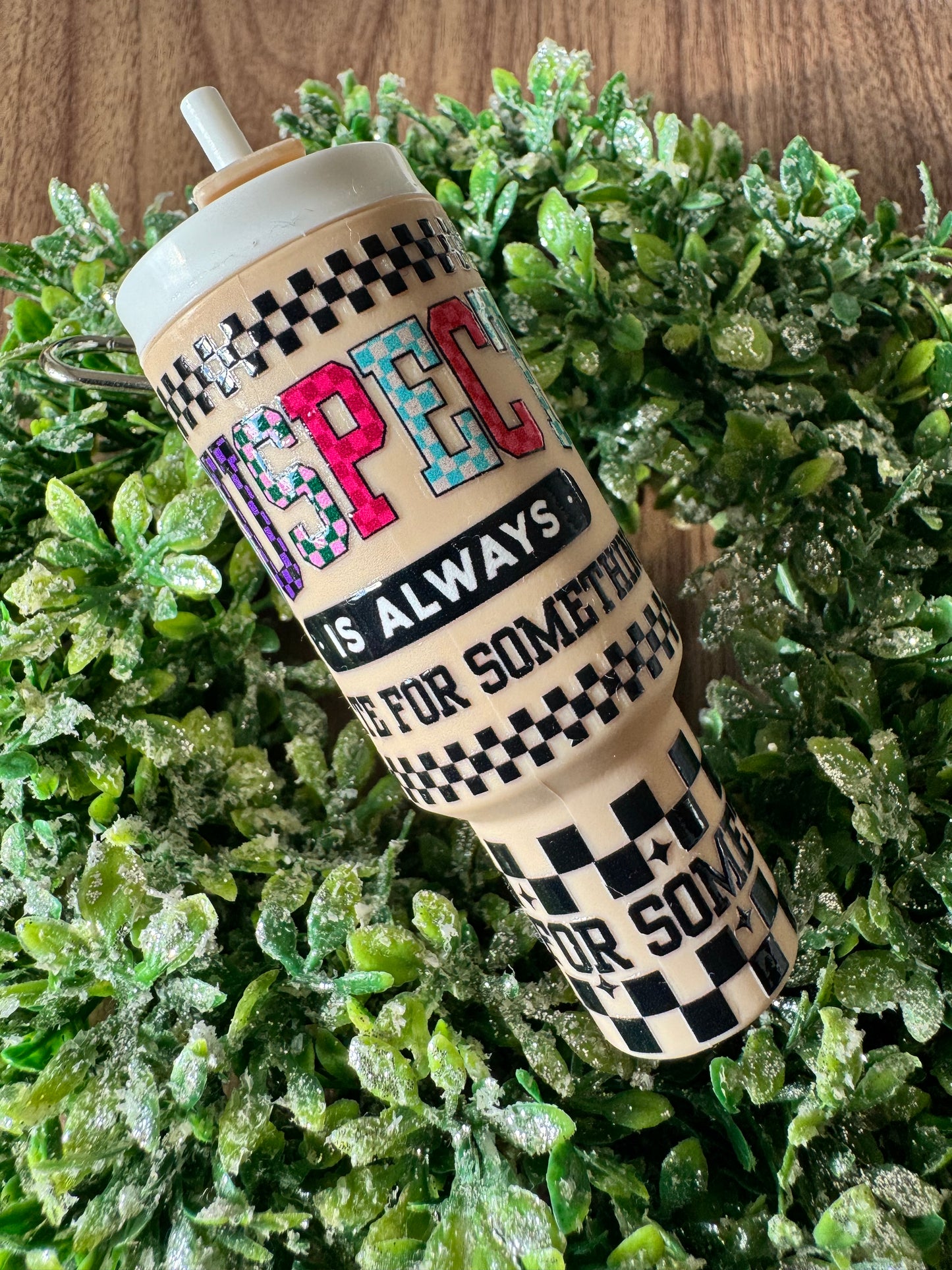 Suspect Late Mini Tumbler Keychain