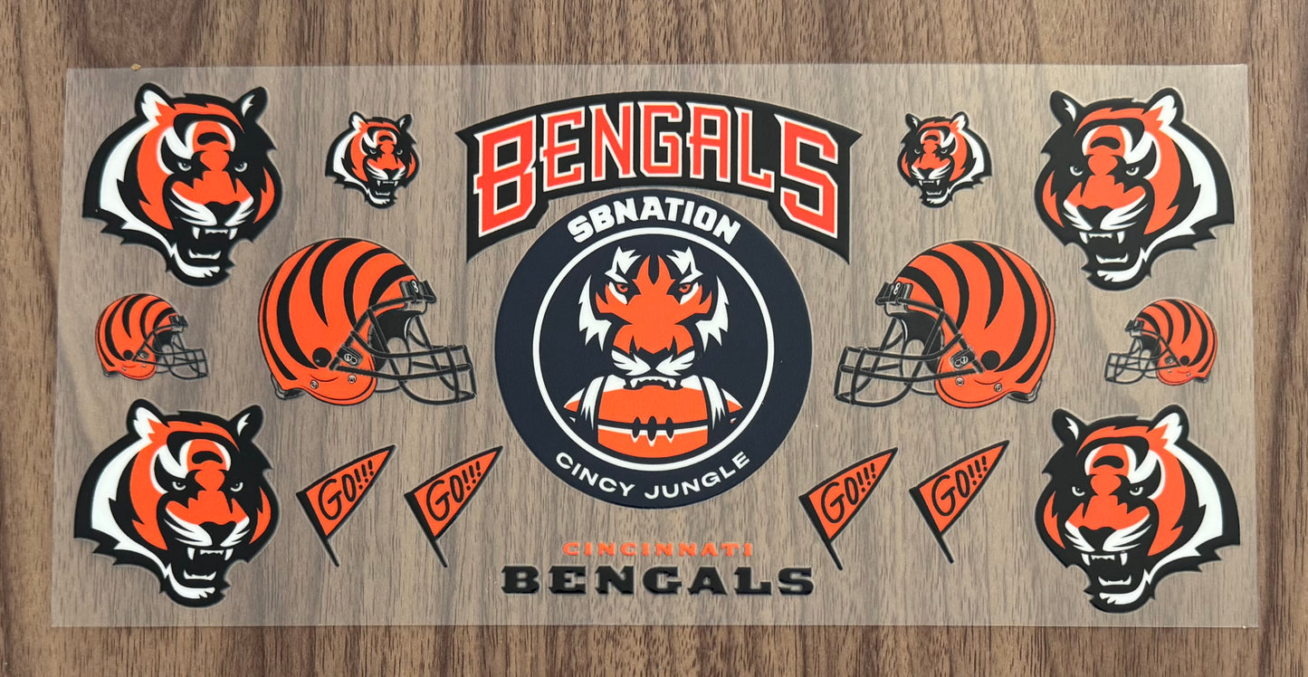 Ohio Football Animal Circle Cup Wrap