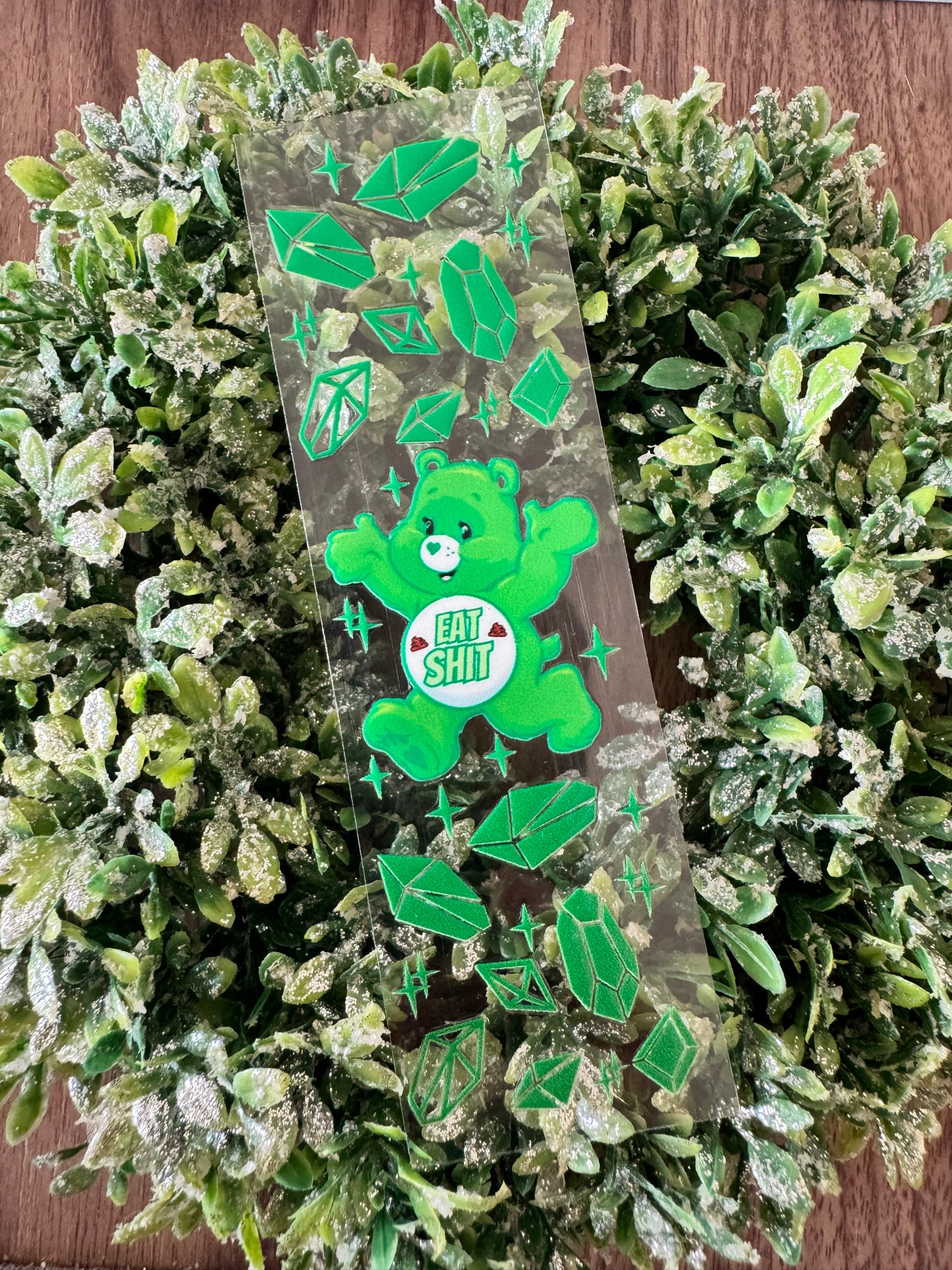 Green Swear Bear Pen Wrap