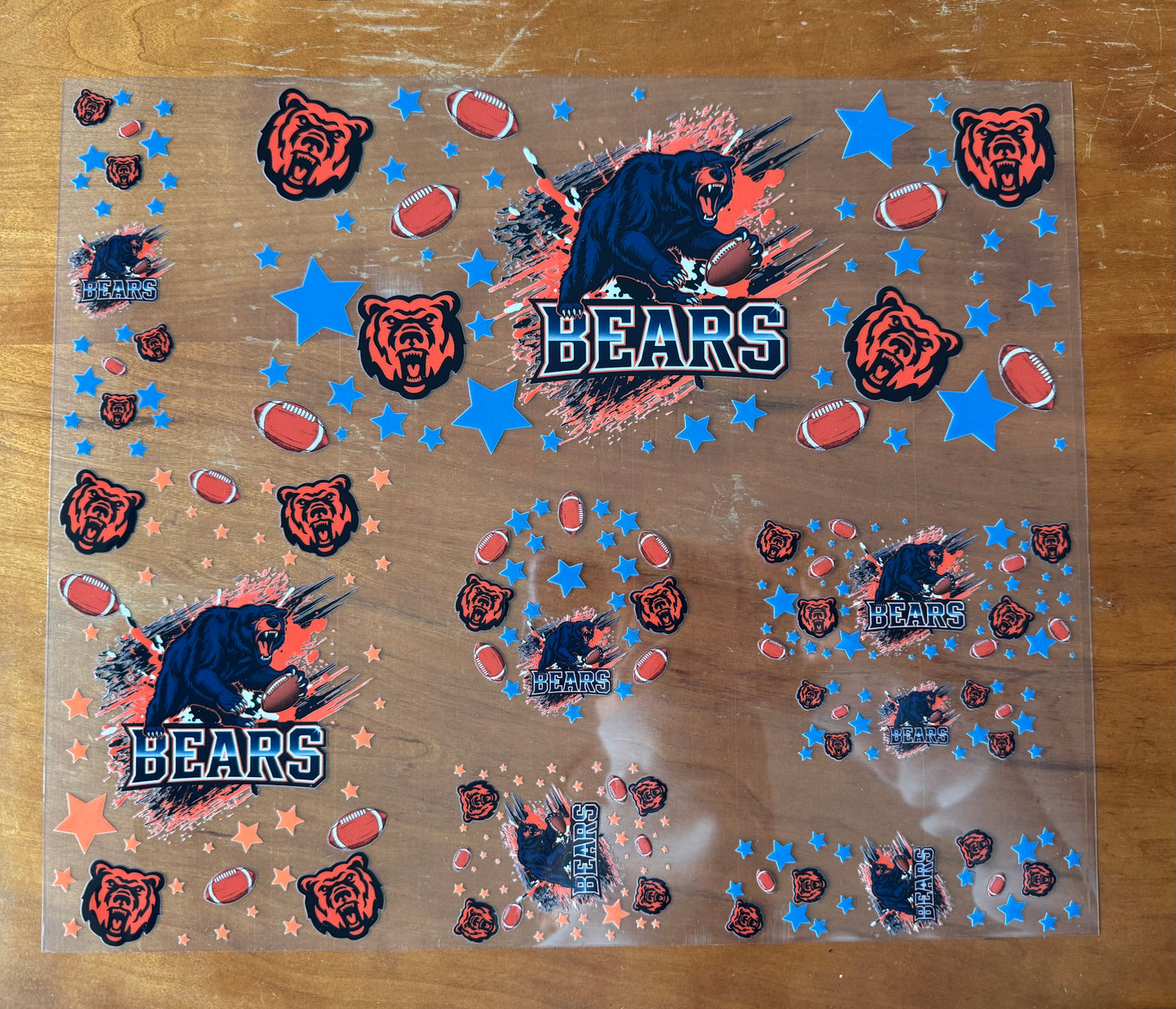 Chicago Football Wrap Set