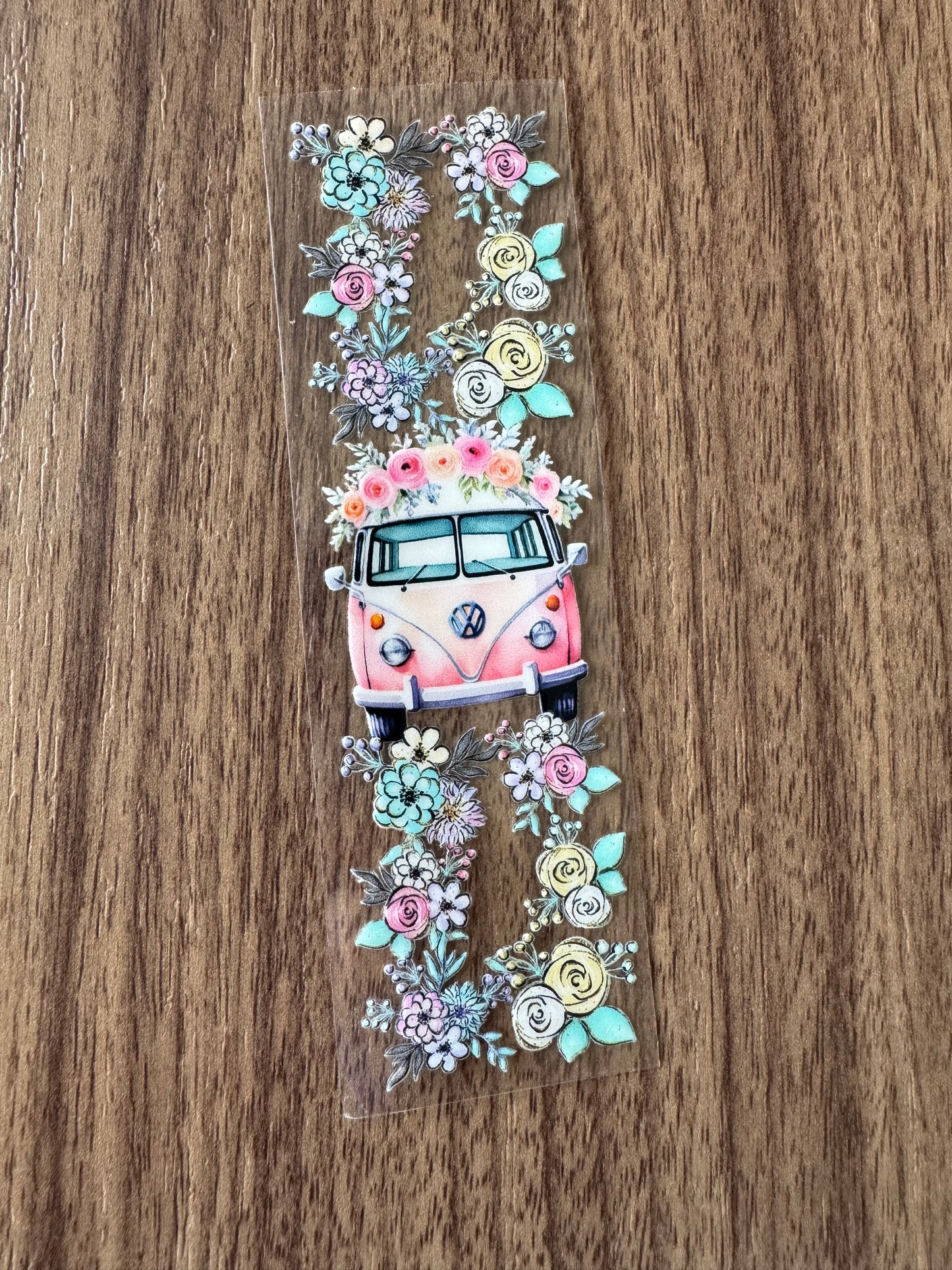 Flowery Pink Van Pen Wrap
