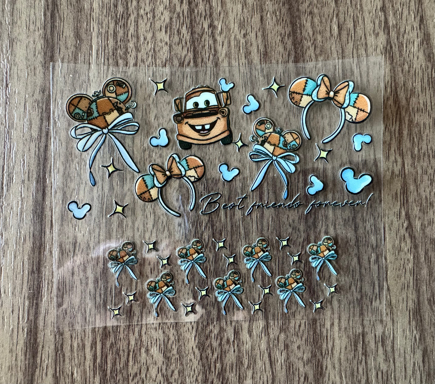 Brown Vehicle Mini Wrap