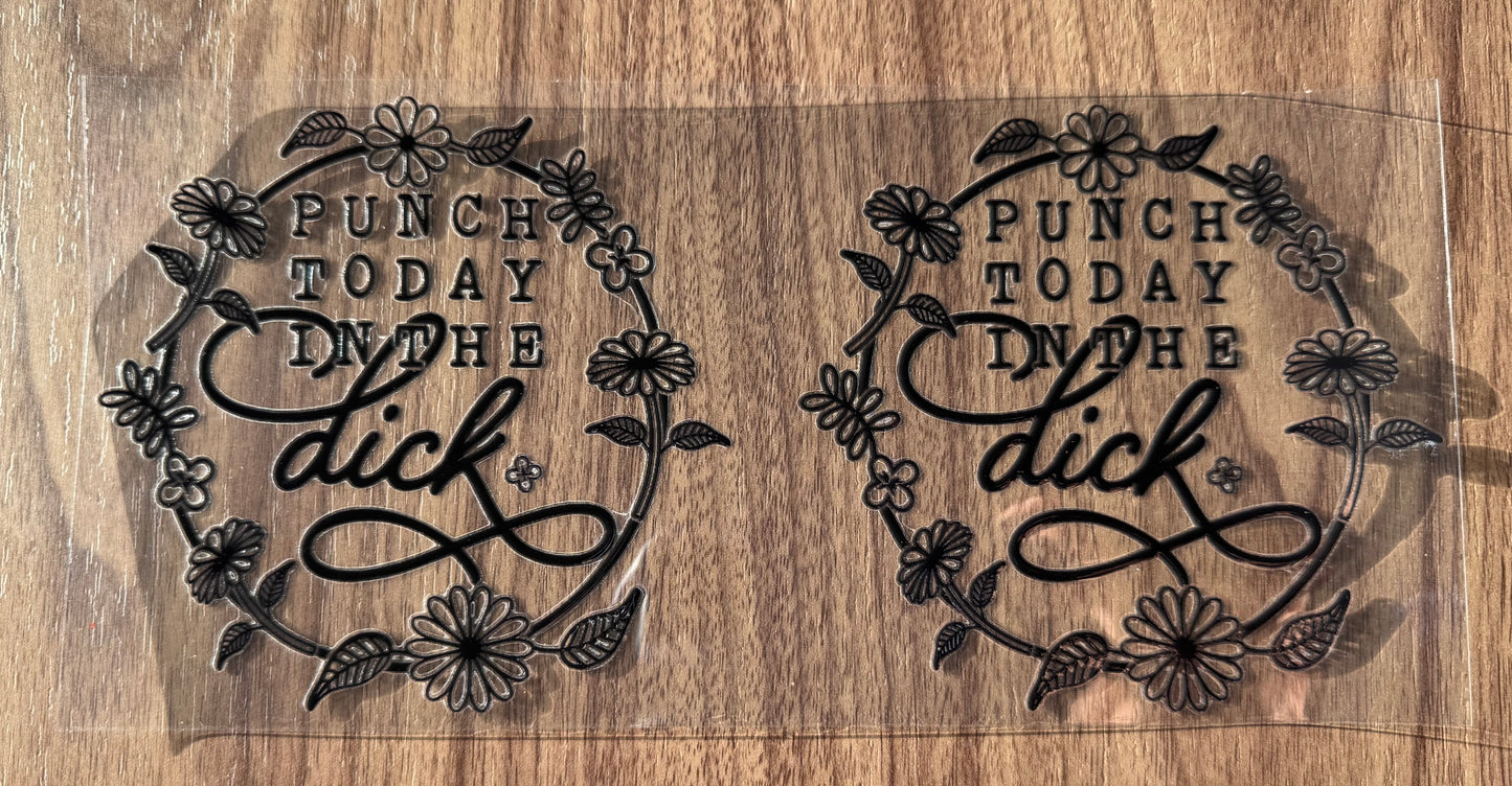 Punch Today in the D Decal Sheet