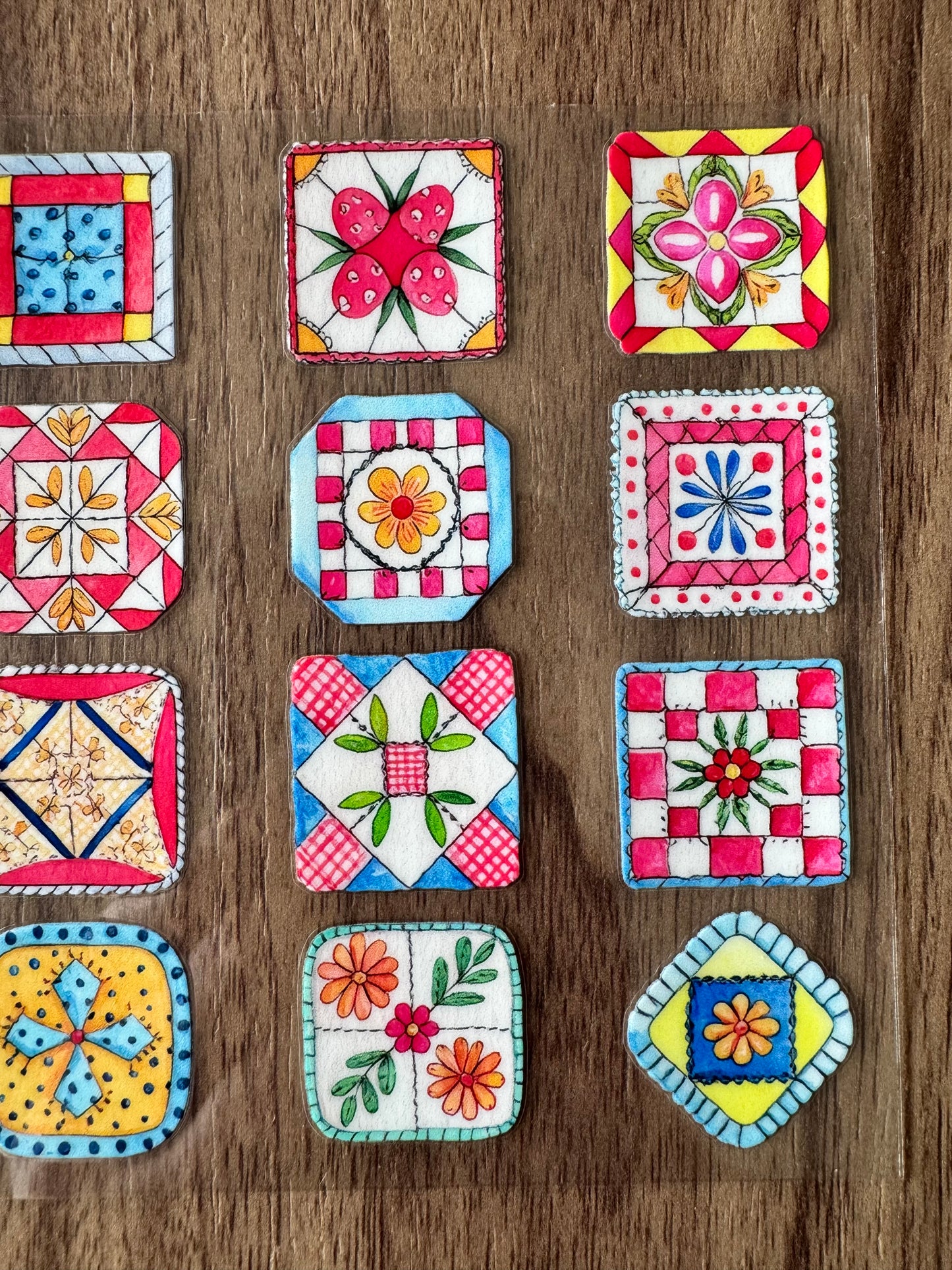 Quilted Patchwork Cup Wrap