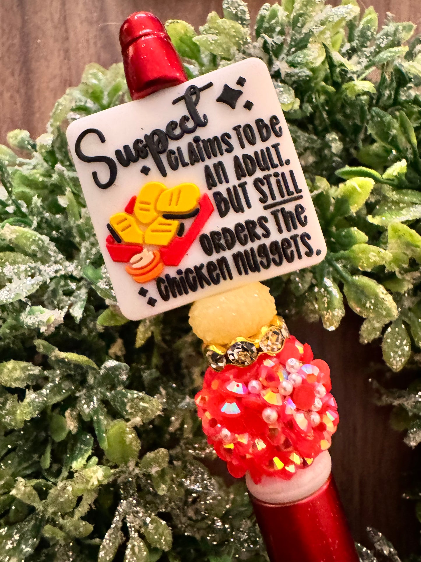 Funny Suspect Chicken Tenders Pen