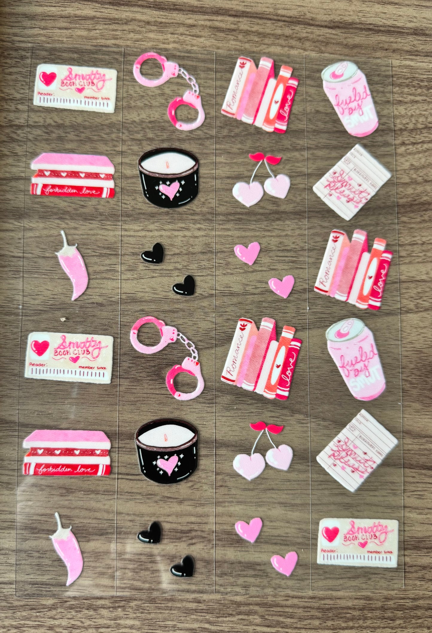 Smut Book Club Sheet