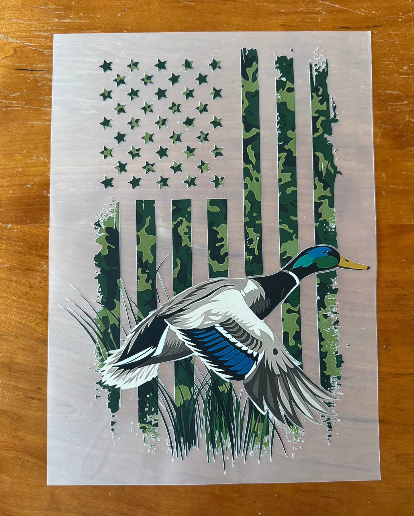 Duck Flag Transfer