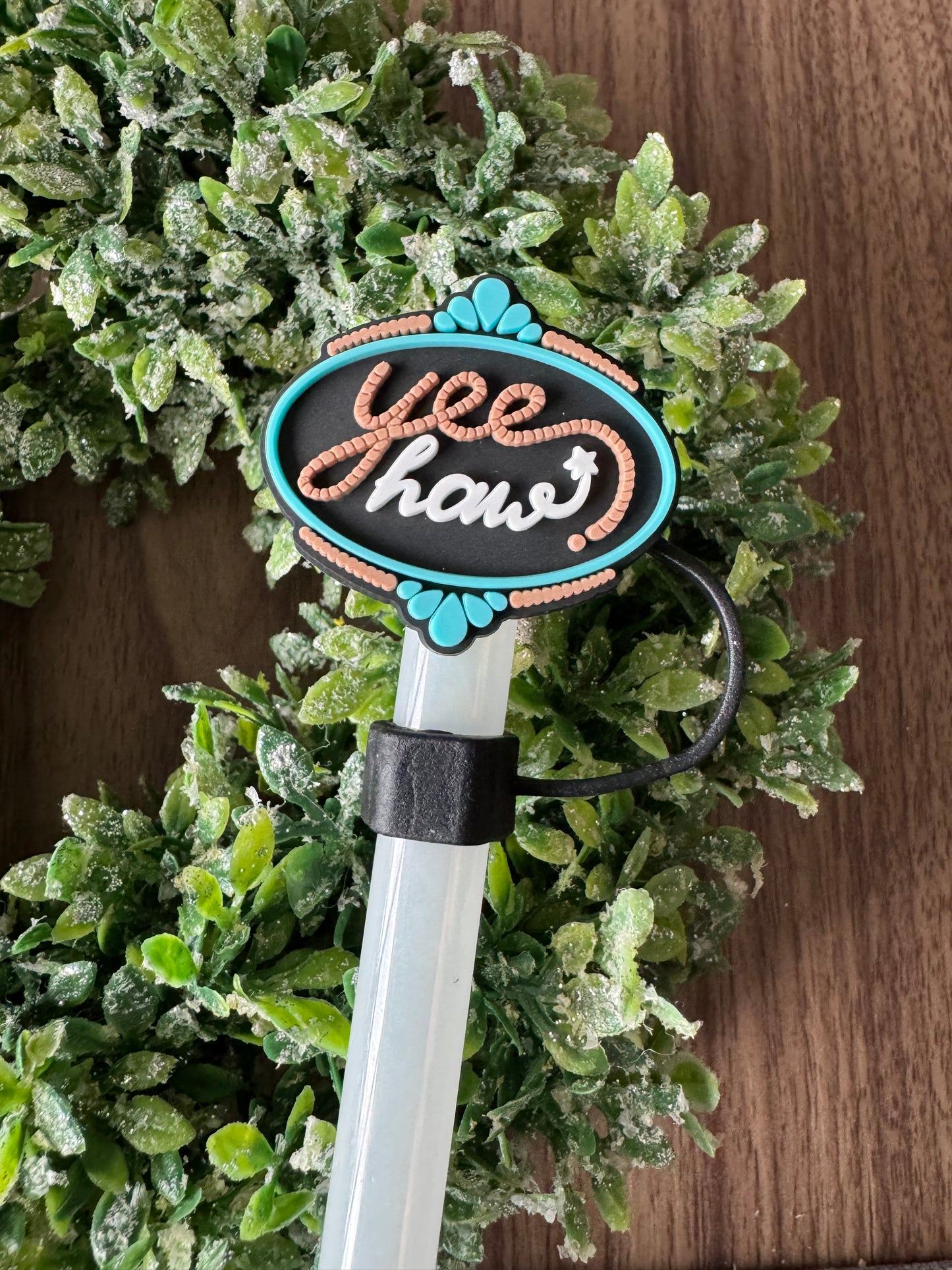 Yee Haw Straw Topper