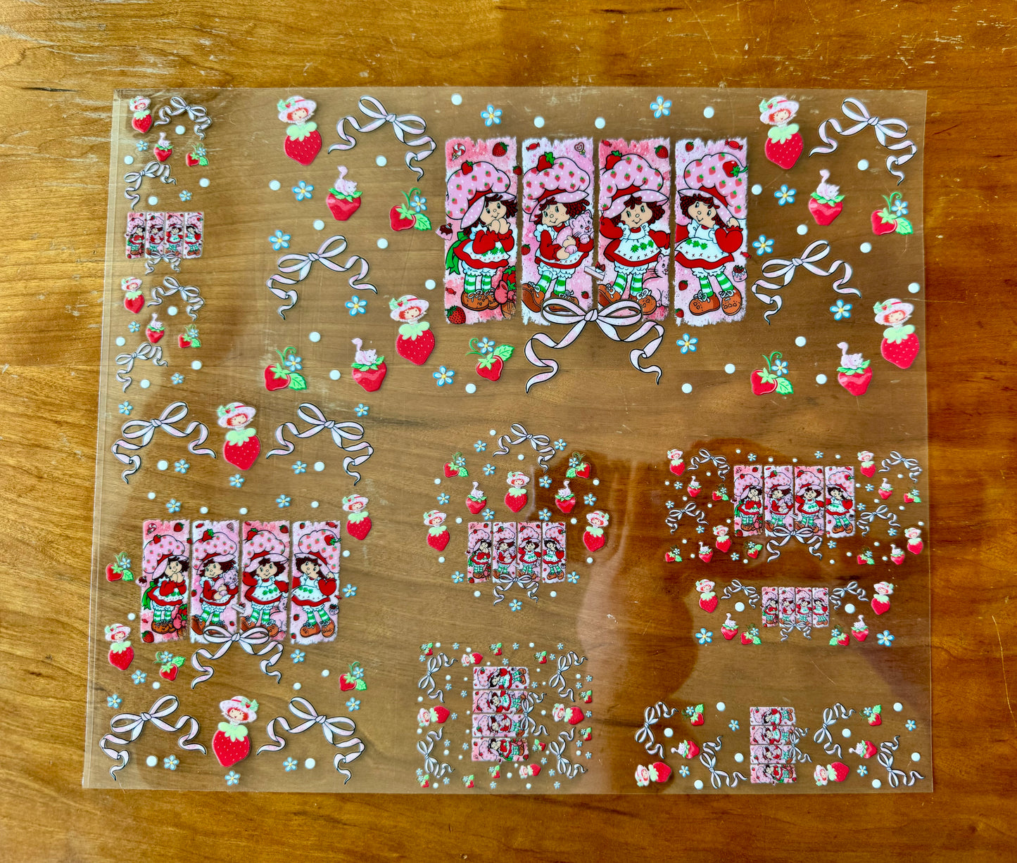 Vintage Berry Girl Wrap Set