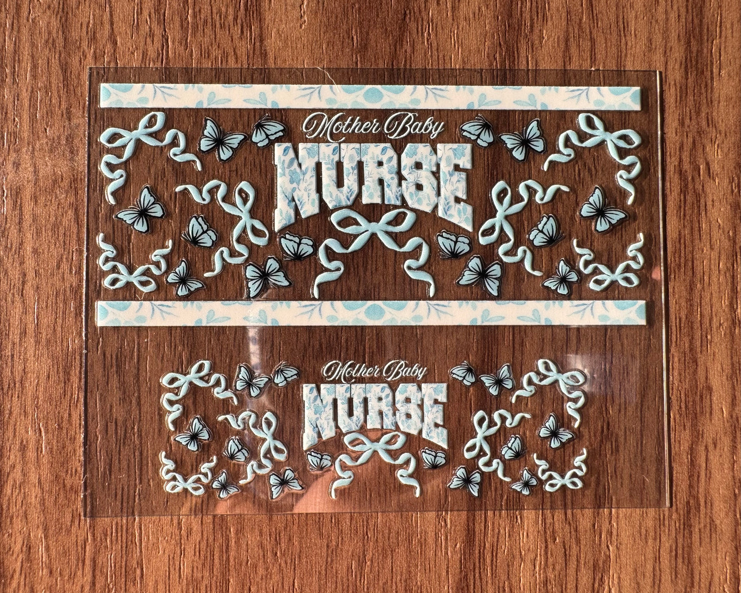 Blue Nurse Mini Wrap