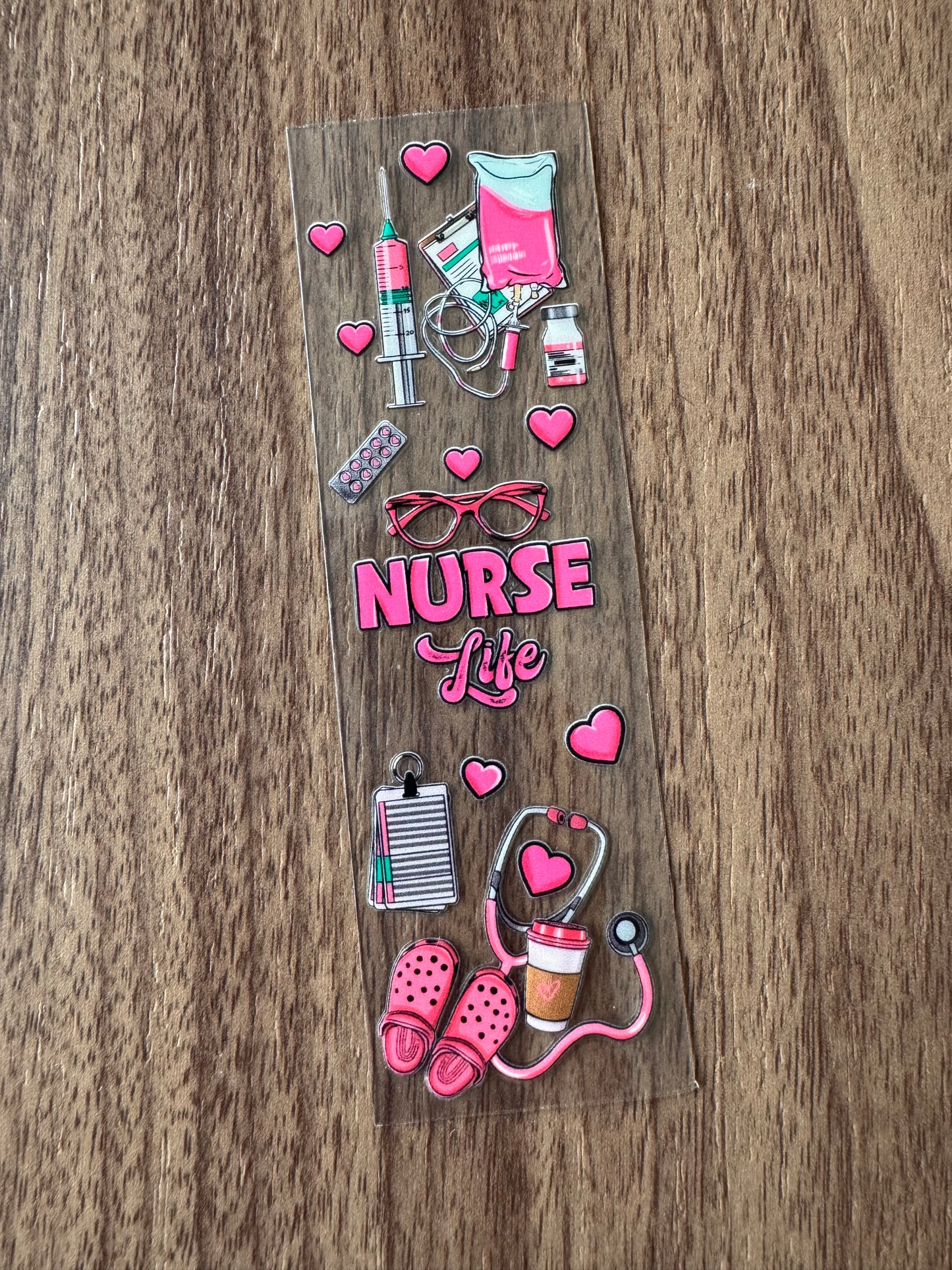 Pink Nurse Life Pen Wrap