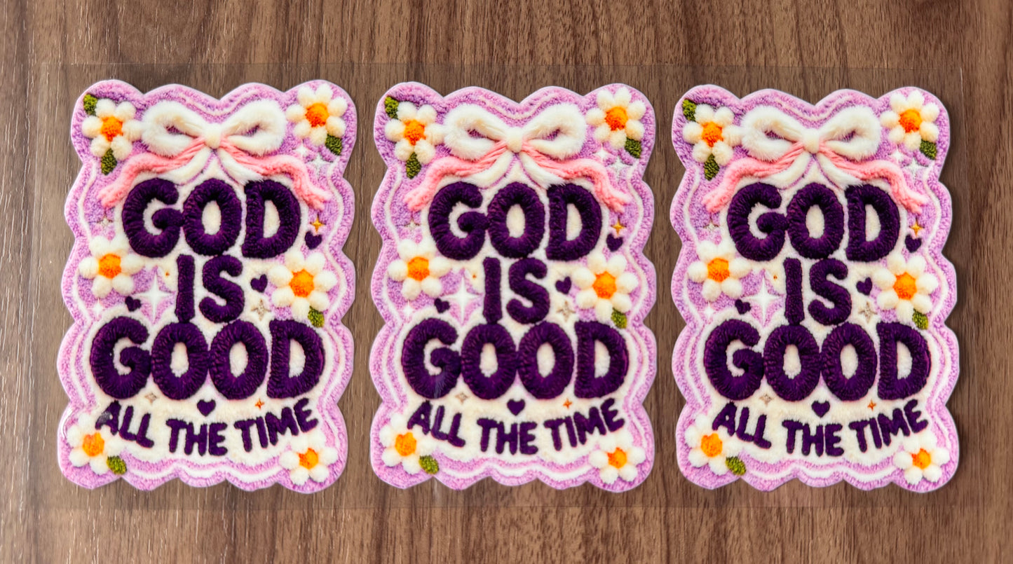 God is Good All the Time Cup Wrap
