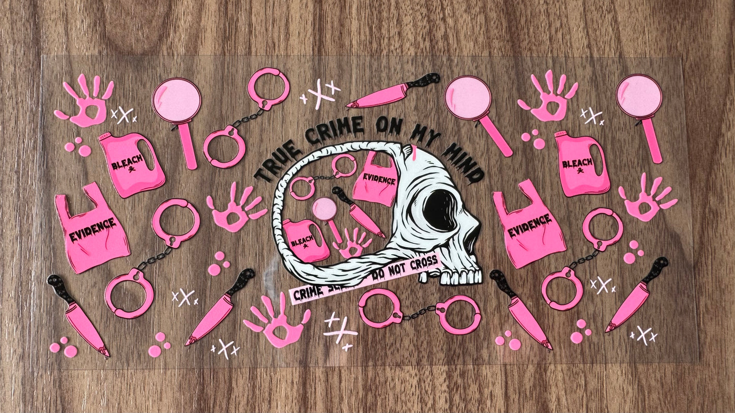 True Crime Mind Cup Wrap
