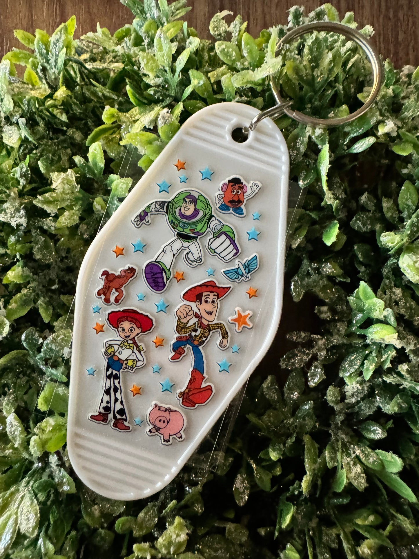 Toy Friend Keychain Decal