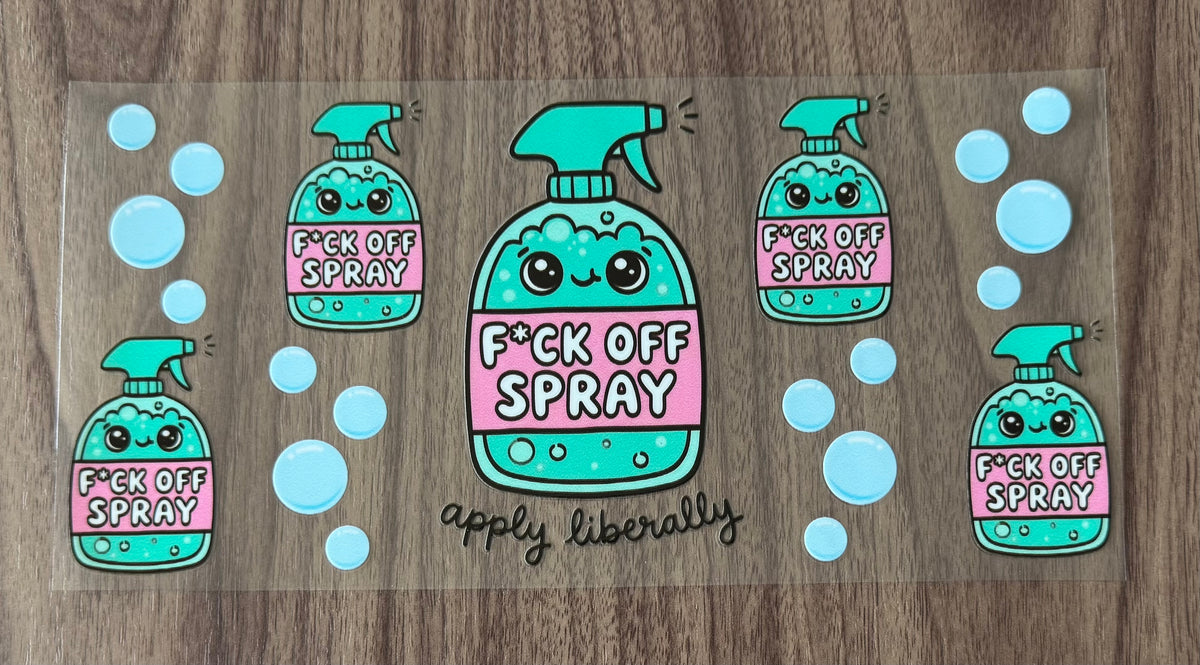 F Off Spray Cup Wrap