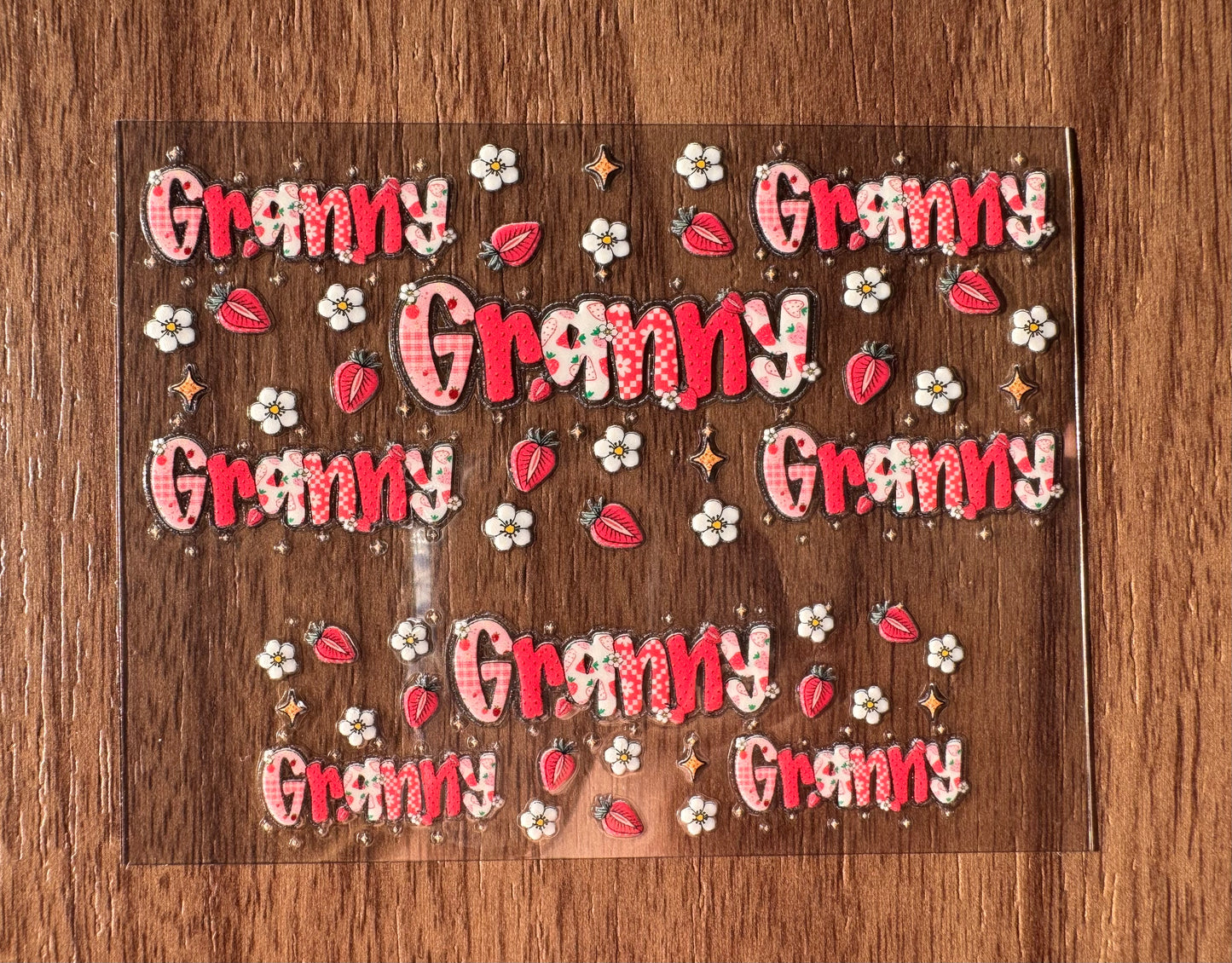 Strawberry Granny Mini Wrap