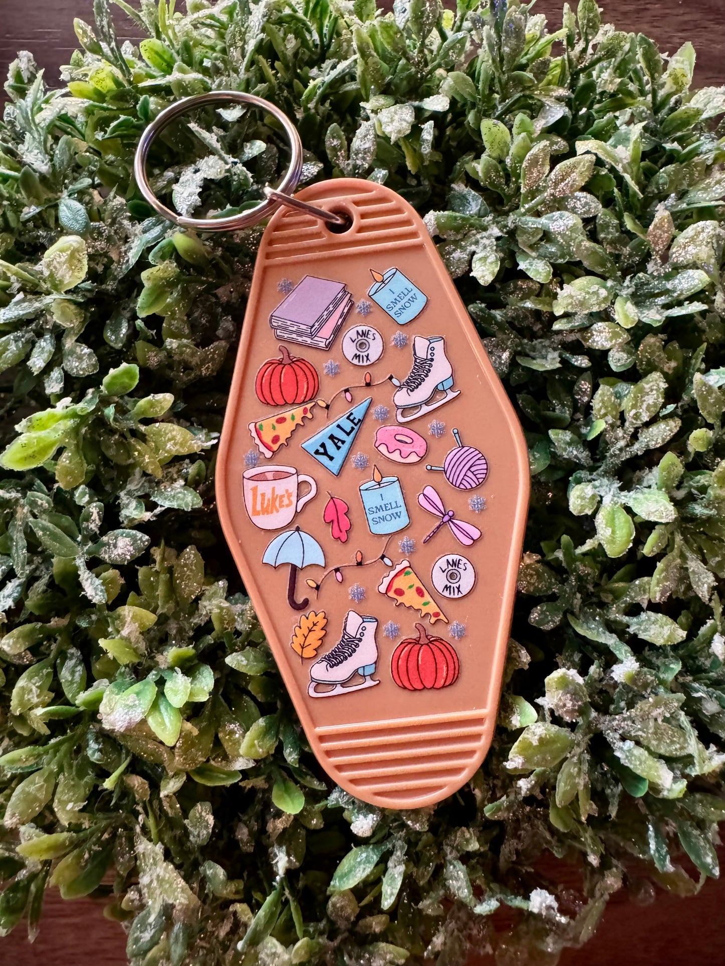 Connecticut Girl Keychain