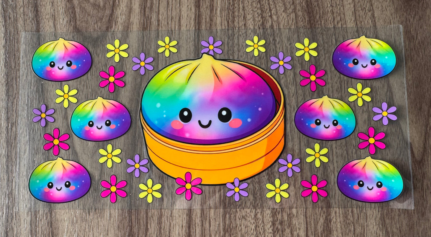 Rainbow Dumpling Cup Wrap