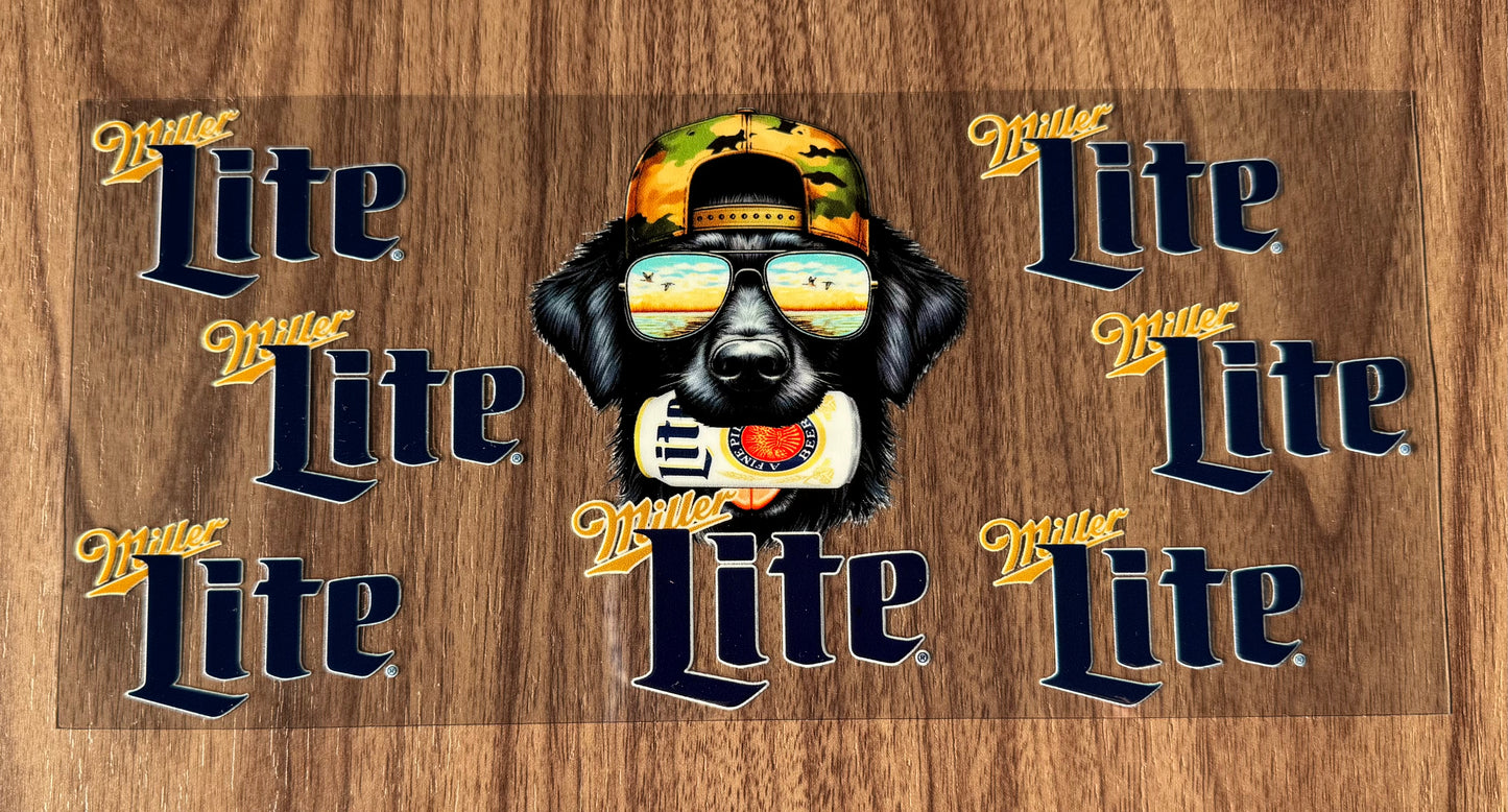 Beer Dog cup Wrap