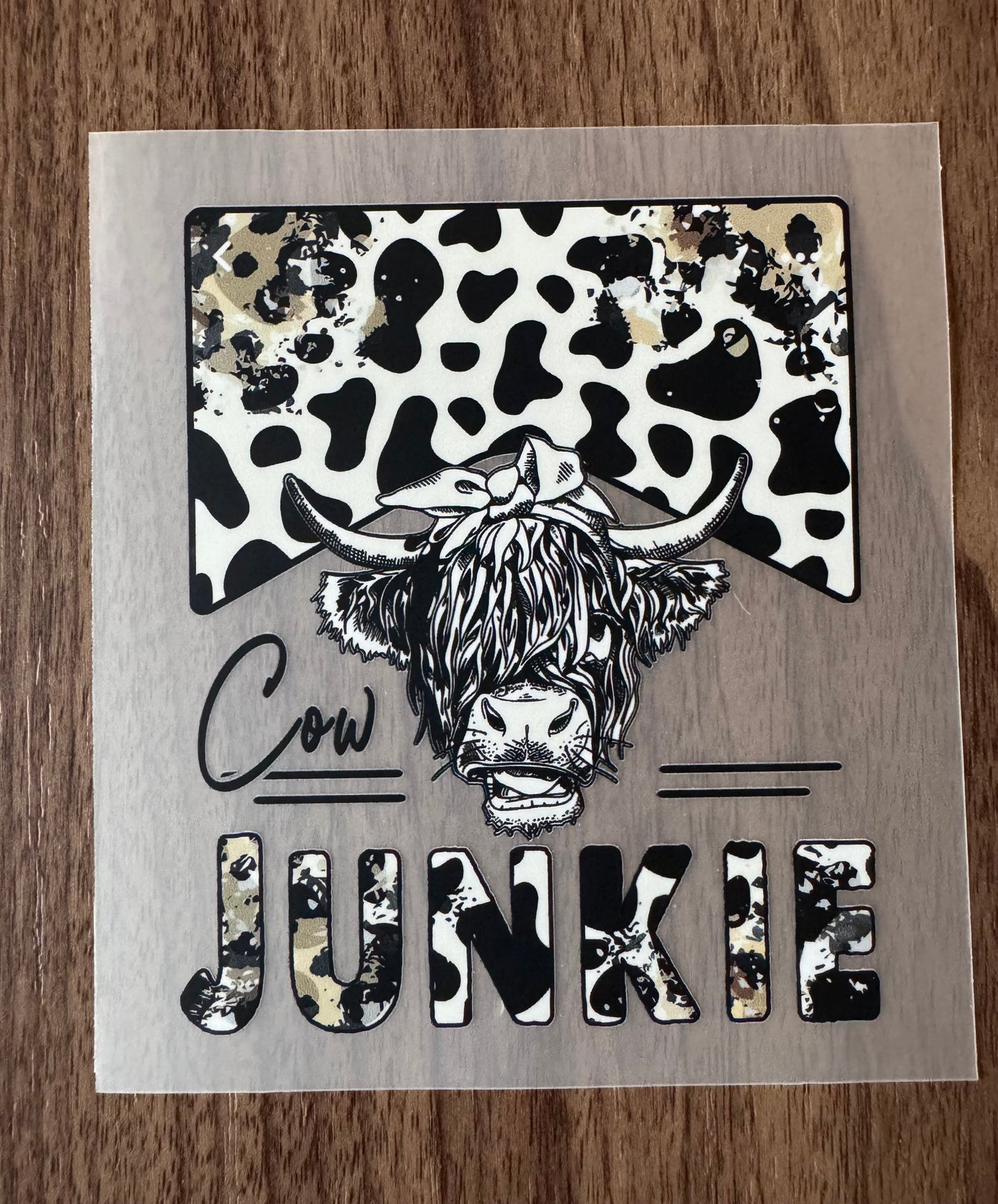 Cow Junkie Transfer