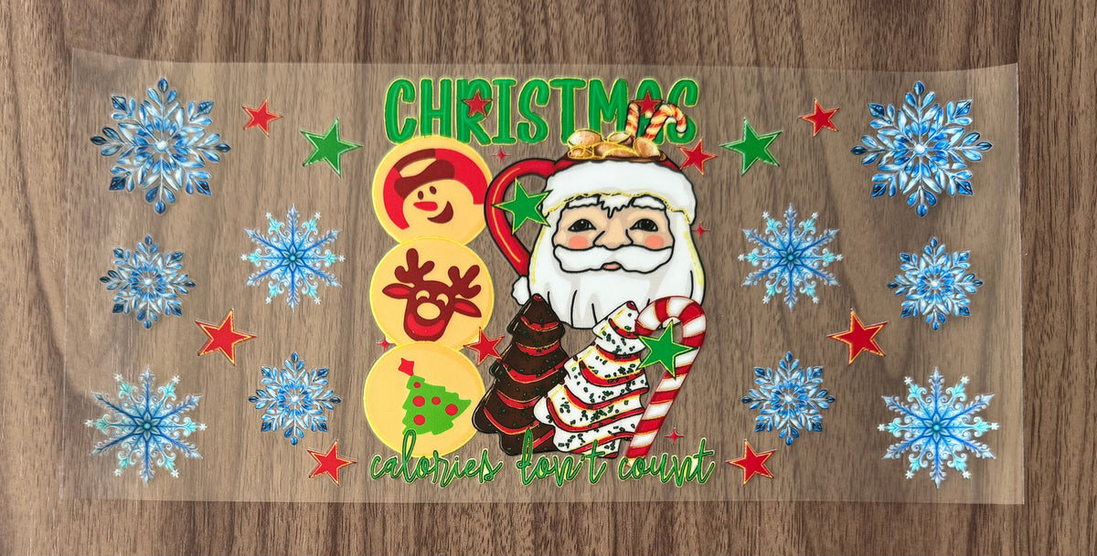 Christmas Calories Don’t Count Cup Wrap