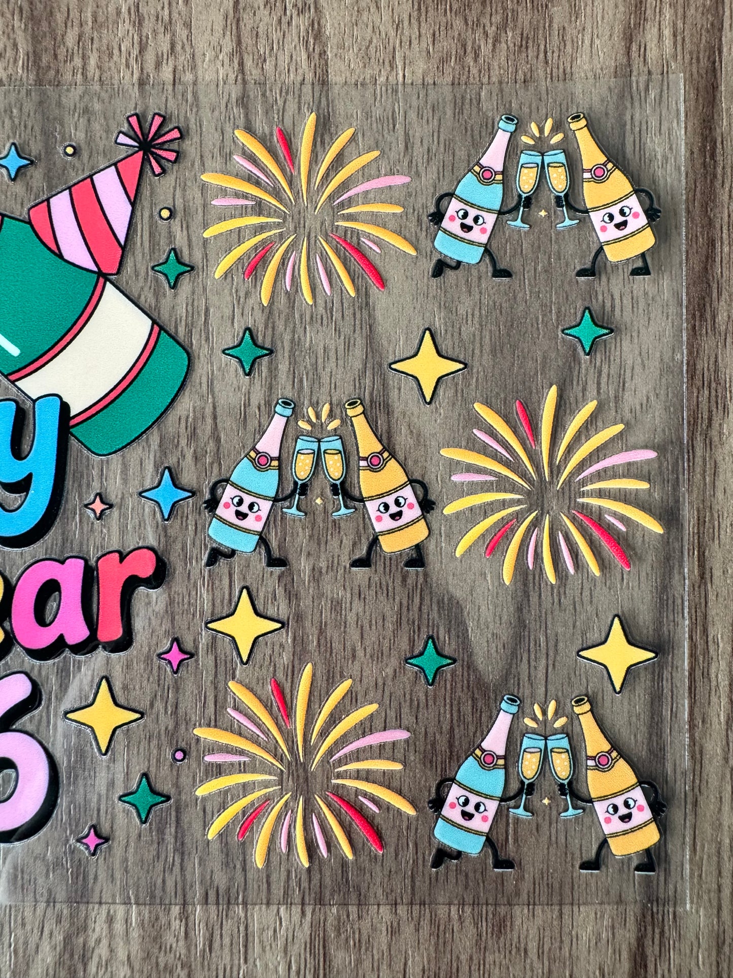 Happy New Year 2026 Cup Wrap