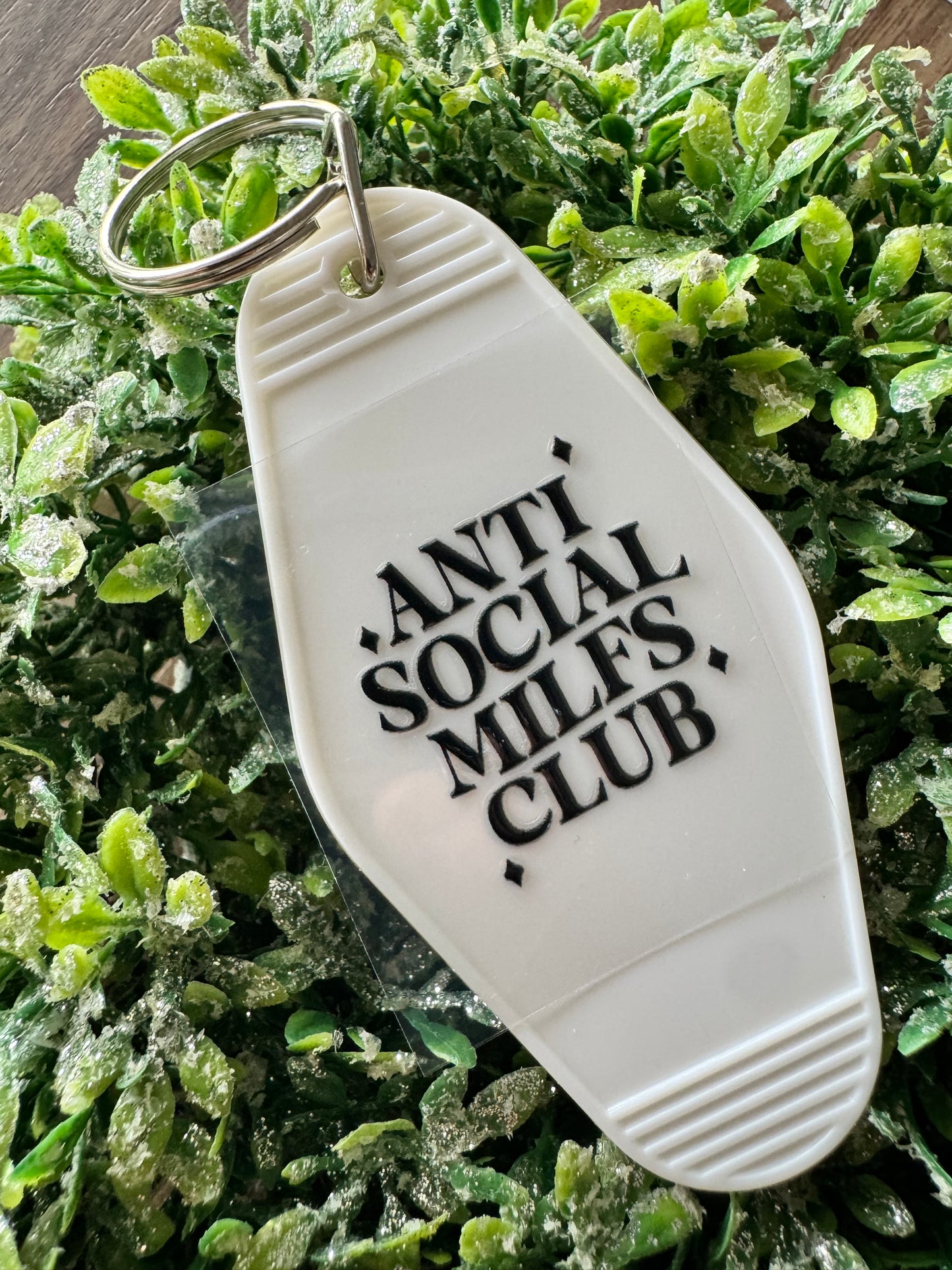 Anti-Social Milfs Club Keychain Decal