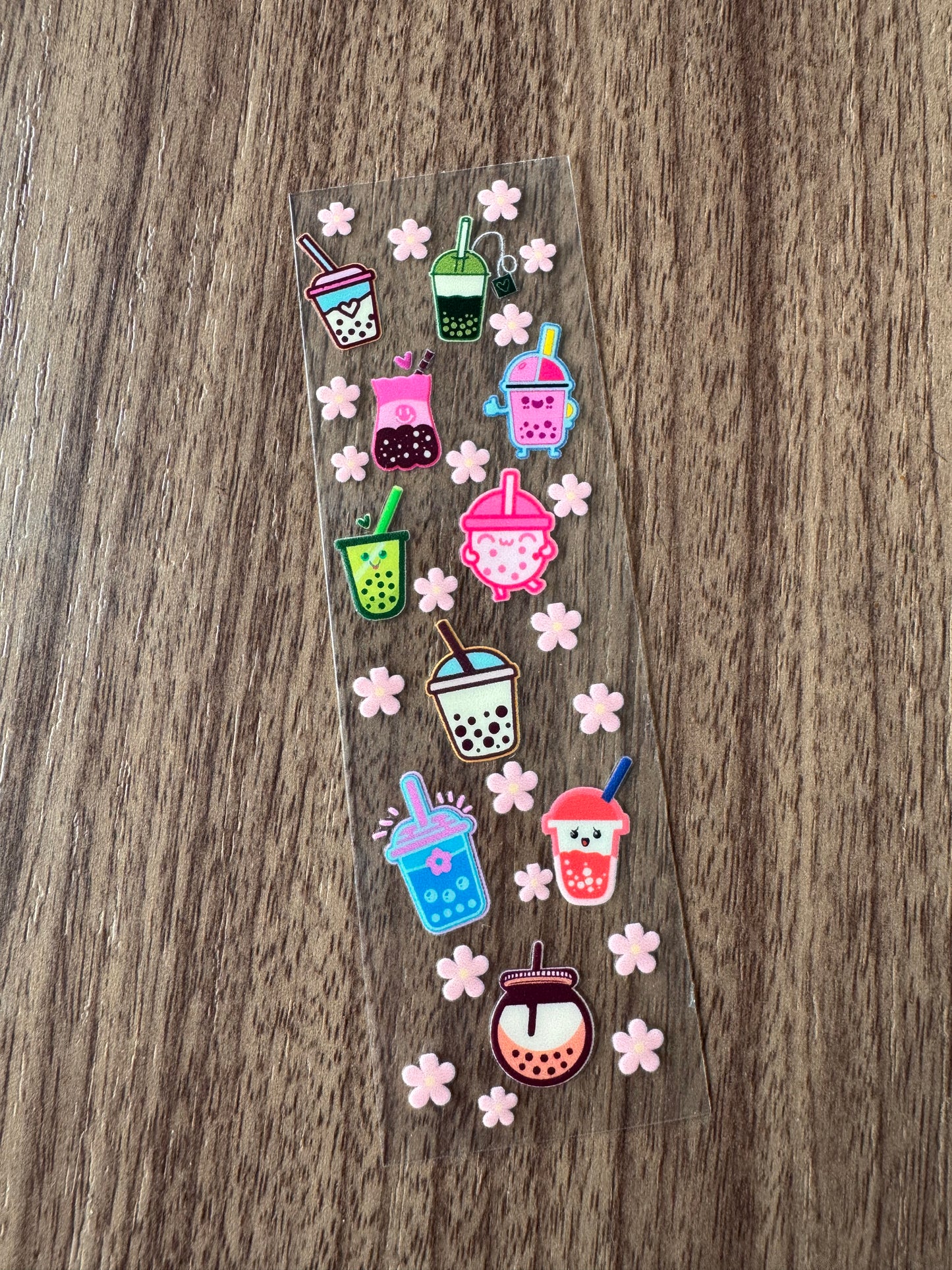 Colorful Boba Pen Wrap
