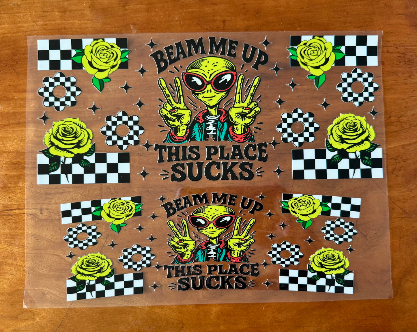 Beam Me Up Cup Wrap