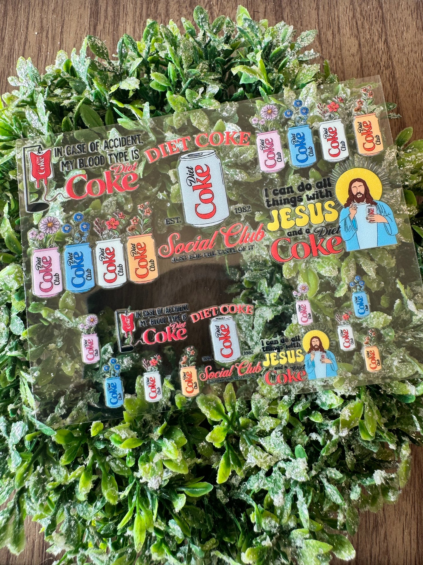 Diet Drink Social Club Mini Wrap