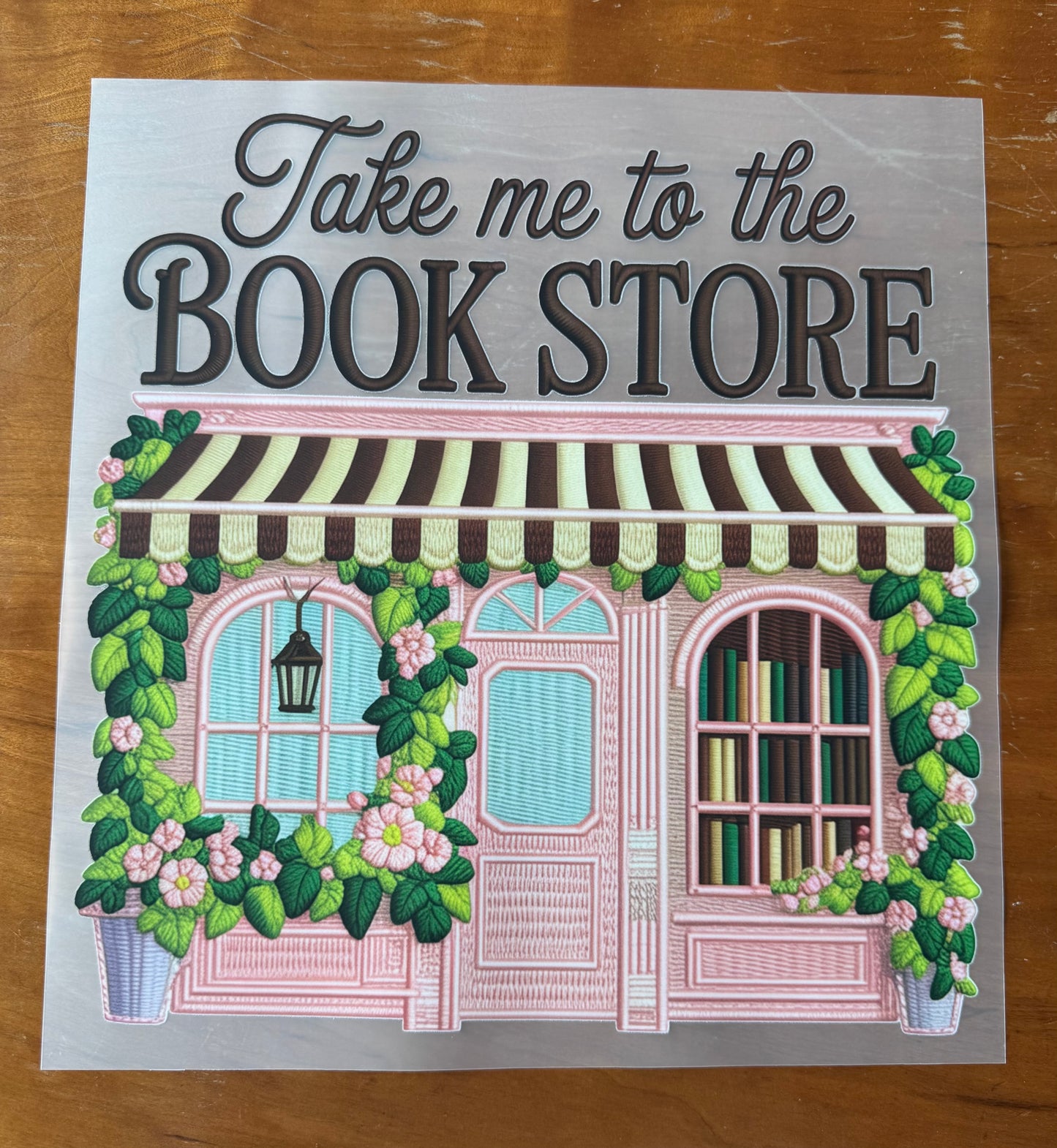 Take Me To The Bookstore Transfer