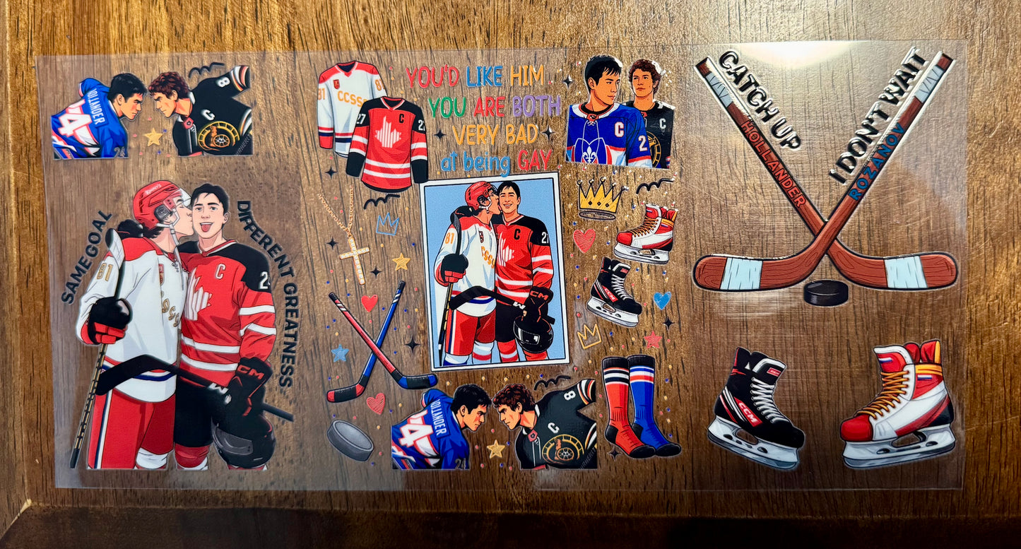 Hot Hockey Show Cup Wrap