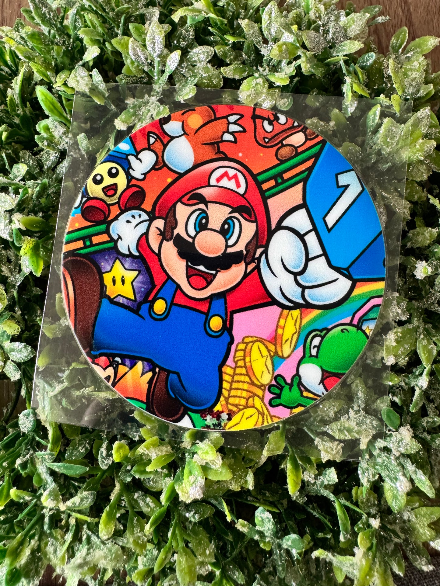 Super Bros Circle Decal