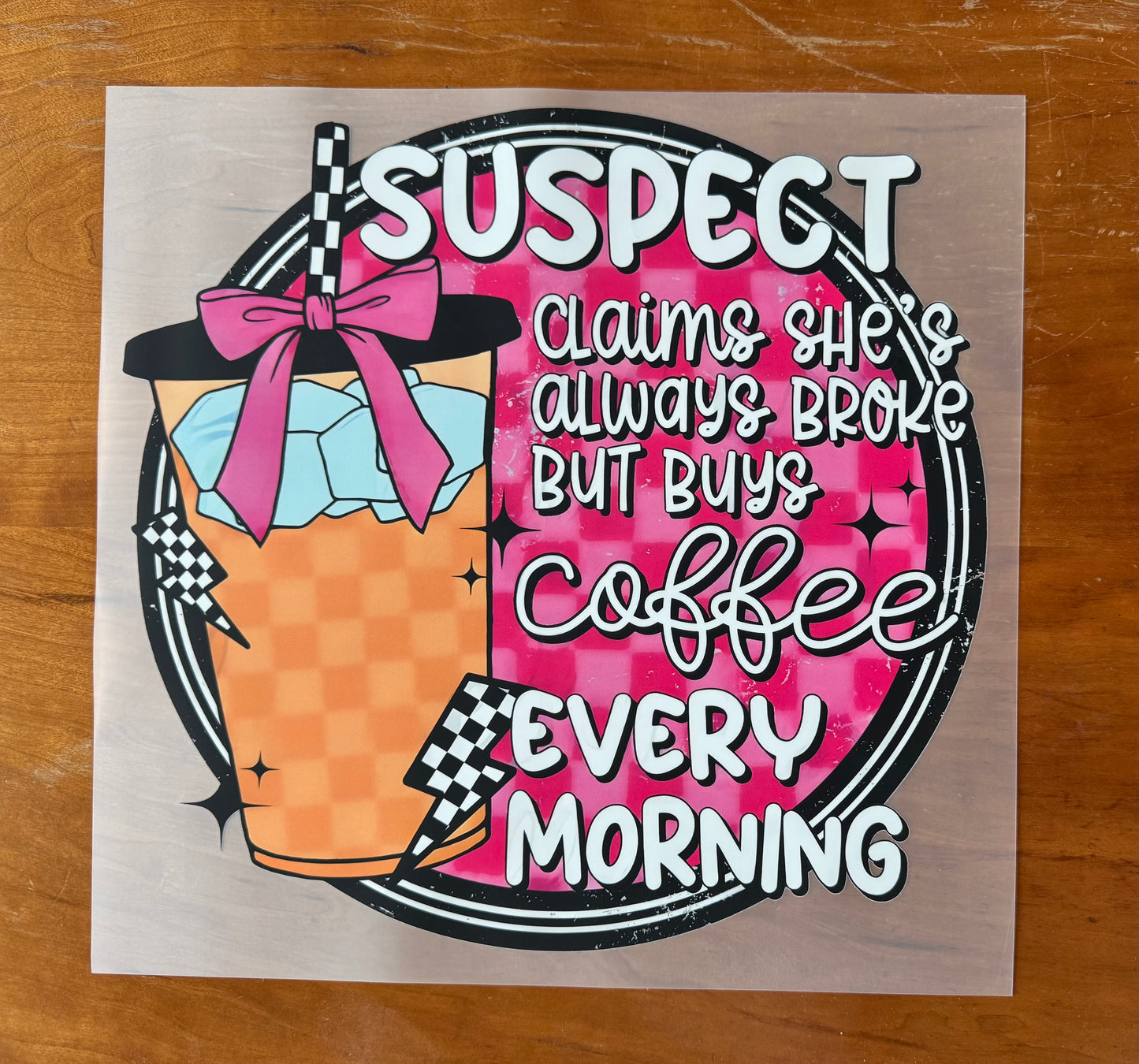 Broke but Buys Coffee Transfer