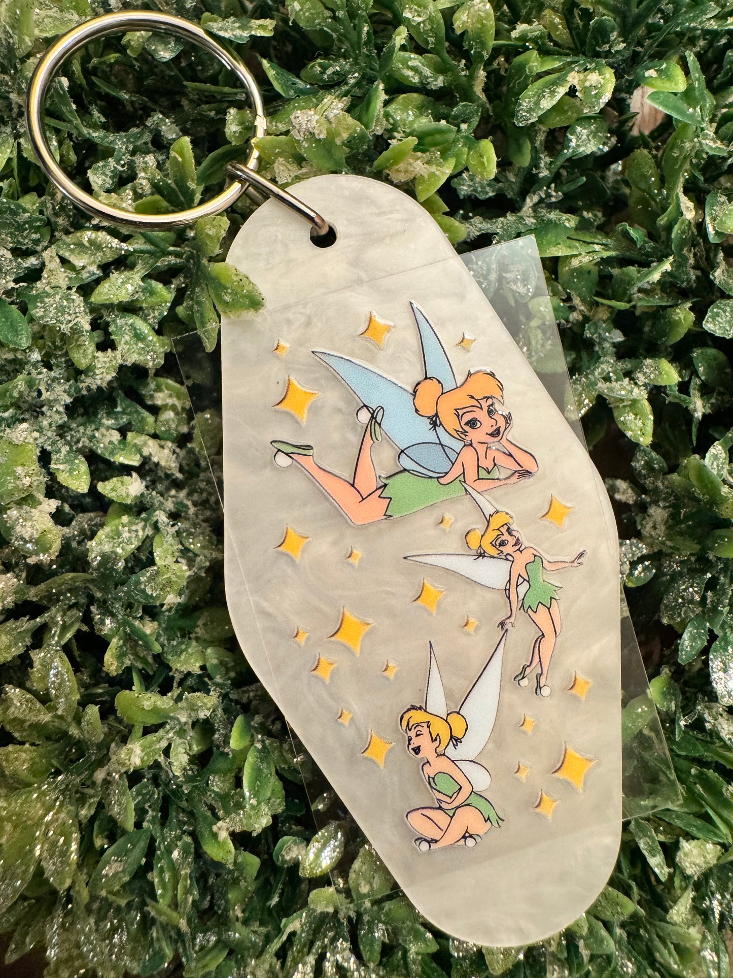 Green Fairy Keychain Decal