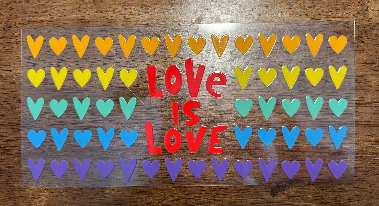 Love is Love Cup Wrap