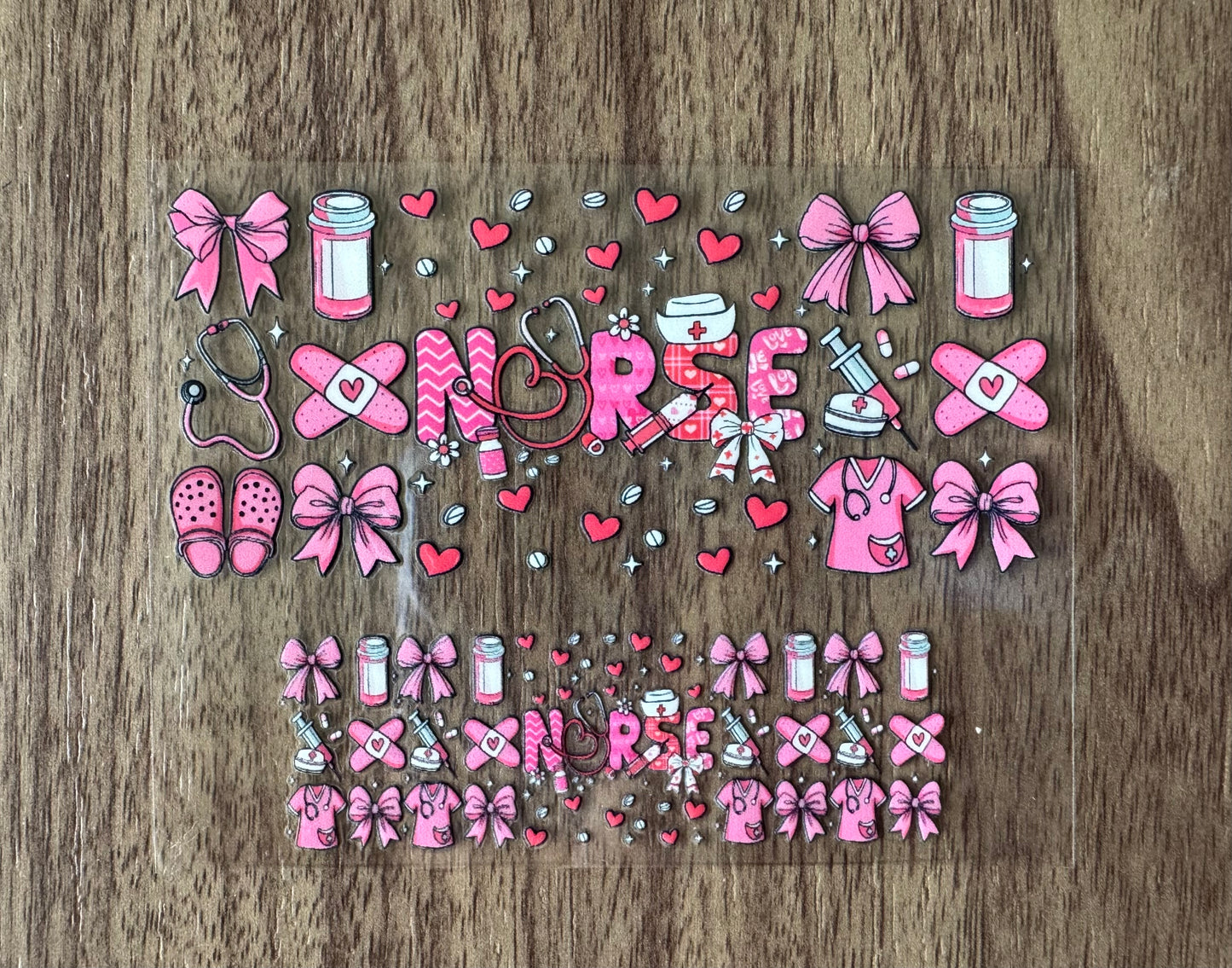 Pink Nurse Mini Wrap