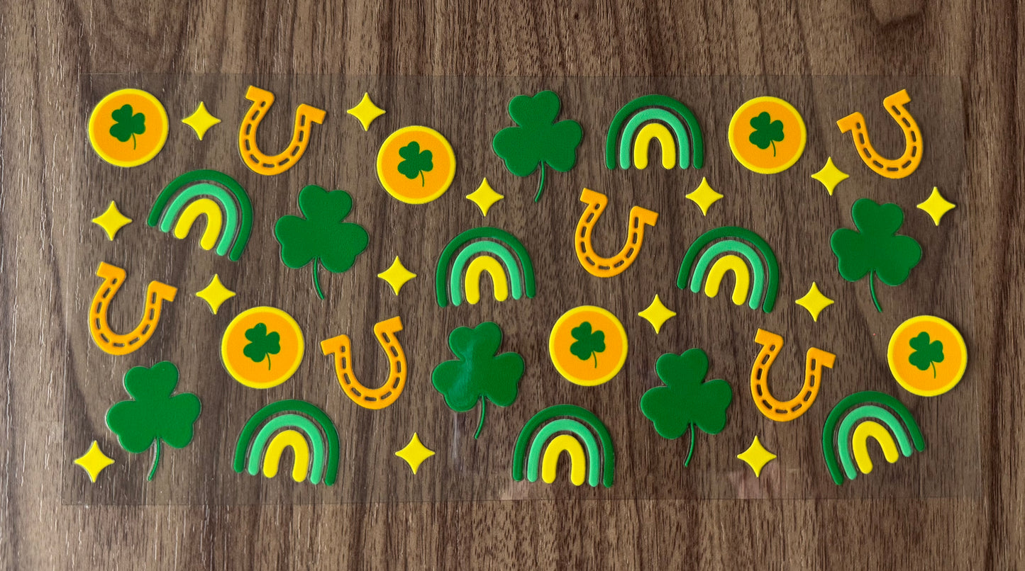 Lucky Rainbows Cup Wrap