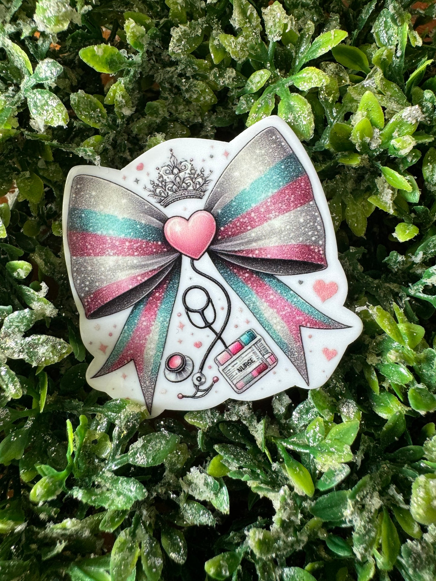 Nurse Bow Acrylic