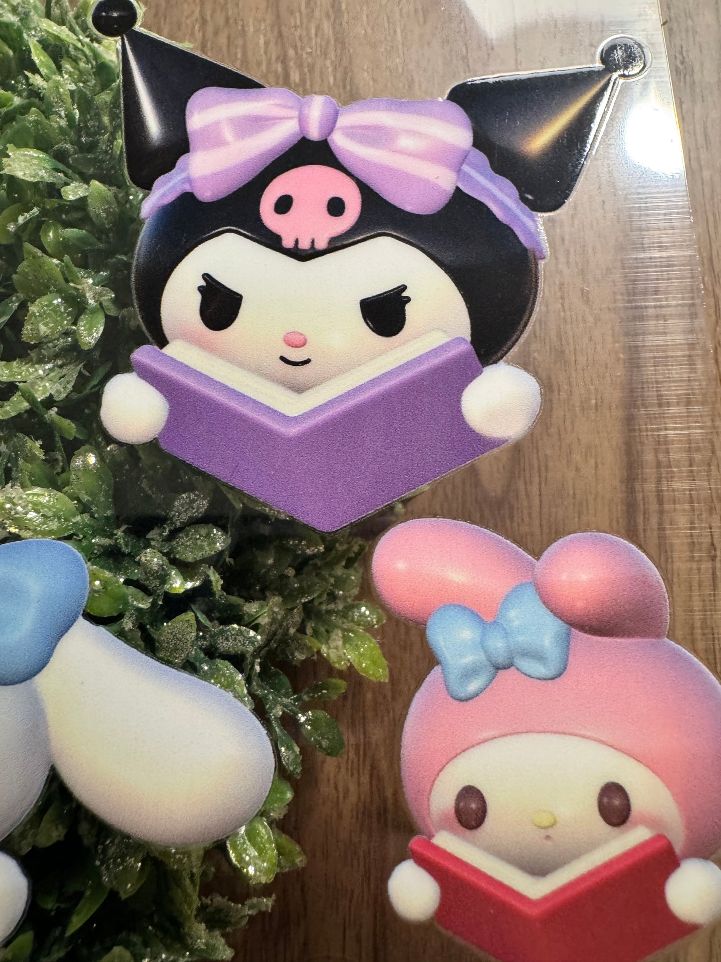 Reading Kawaii Characters Cup Wrap