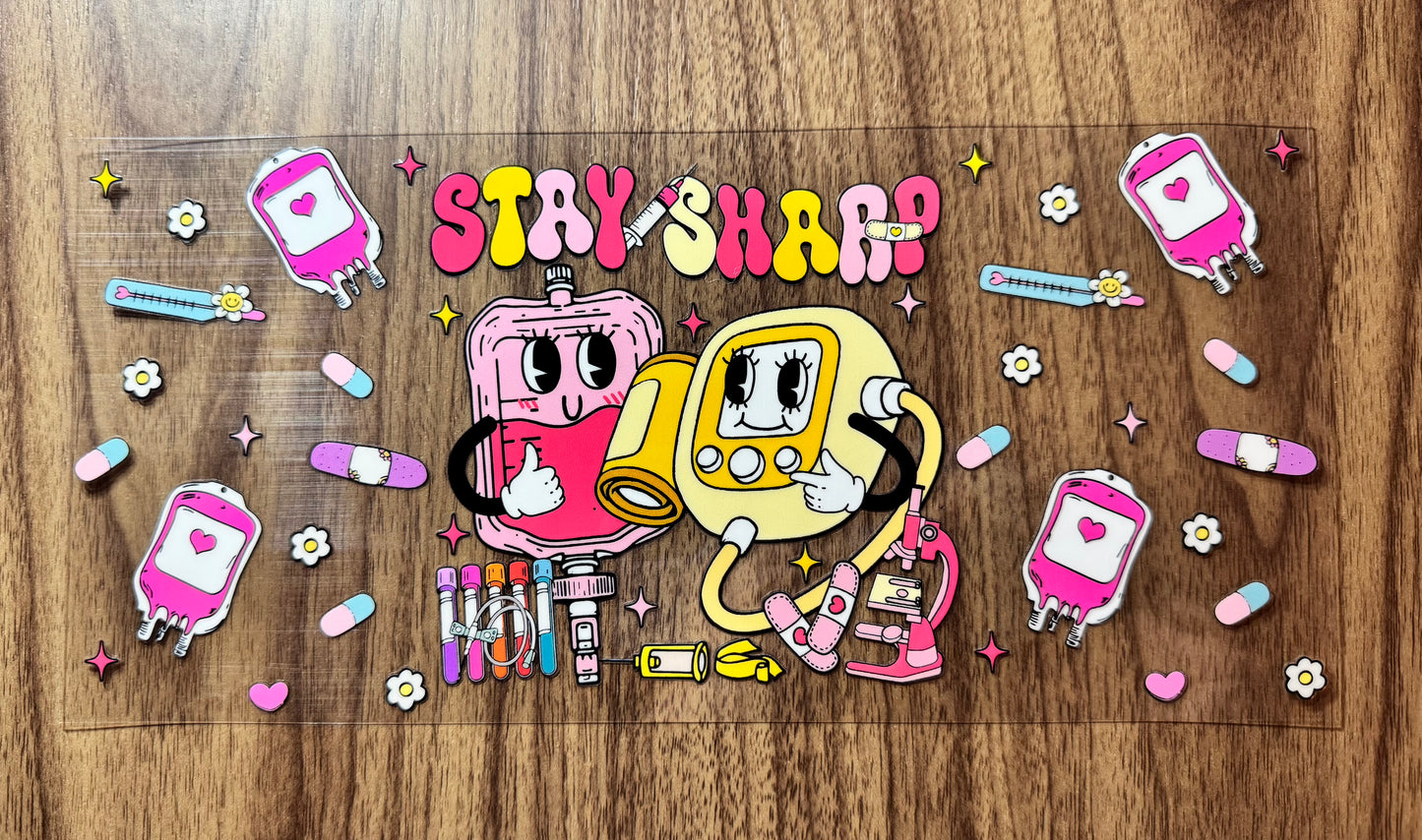 Stay Sharp Medical Cup Wrap