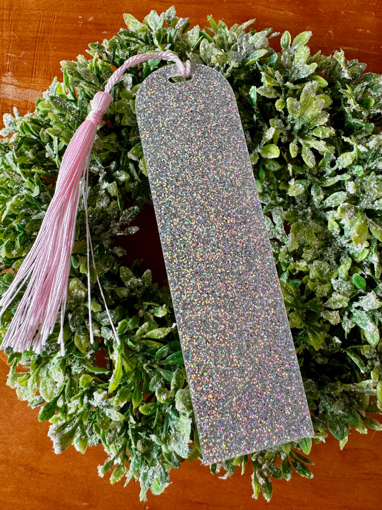 Multicolor Sparkly Bookmark