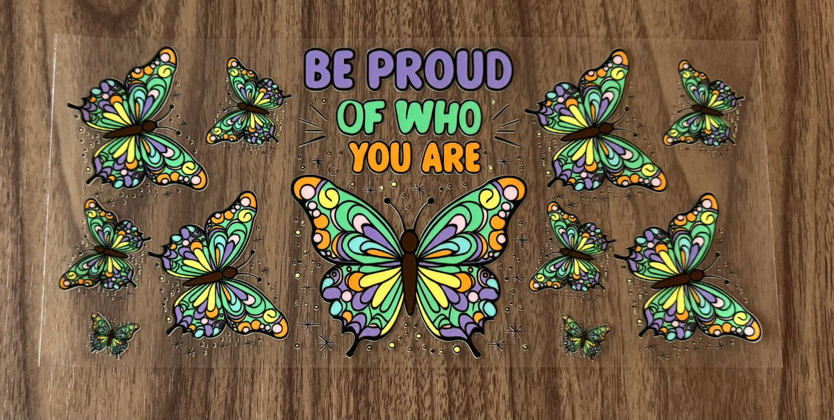 Be Proud Butterfly Cup Wrap