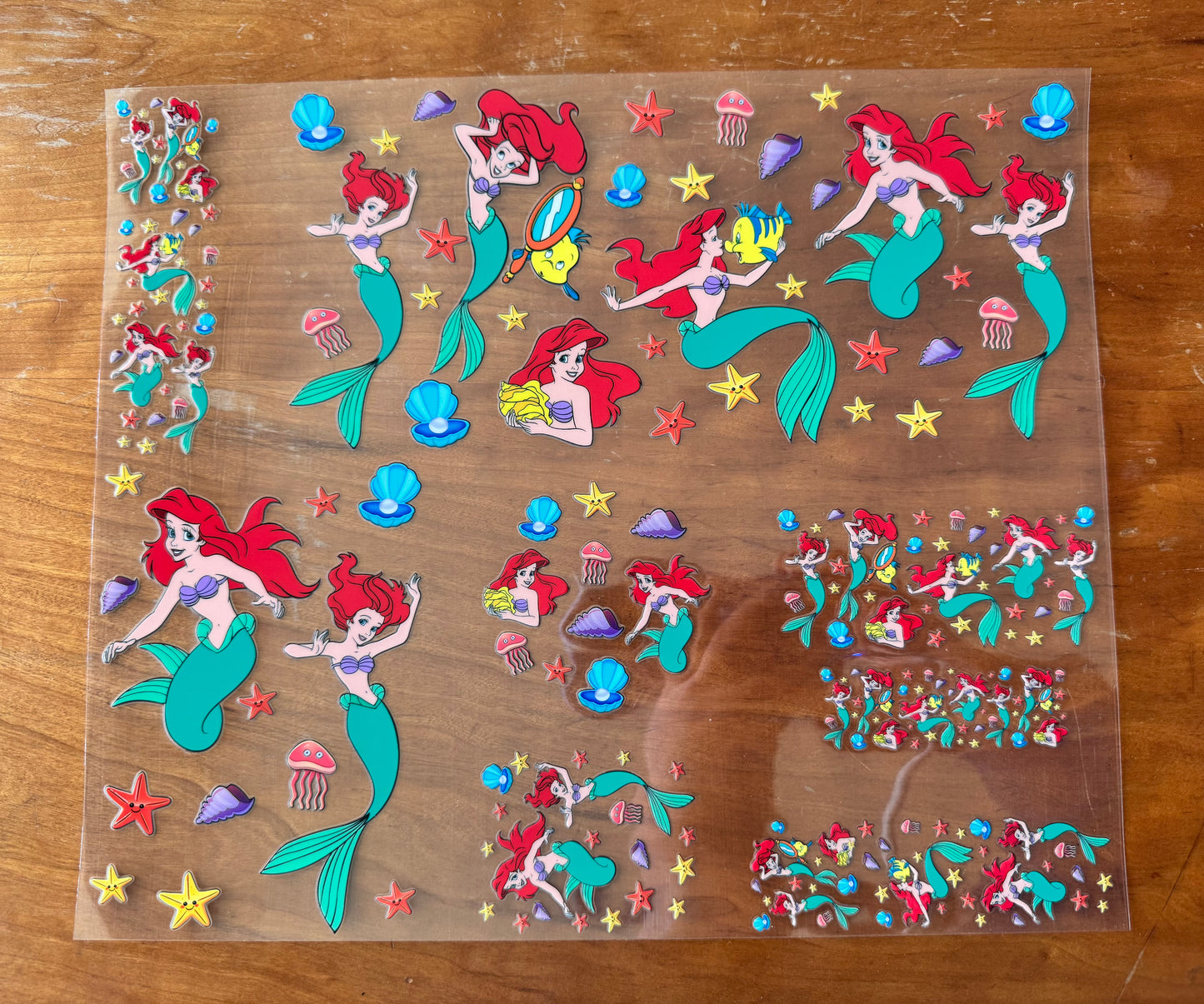 Mermaid Princess Wrap Set