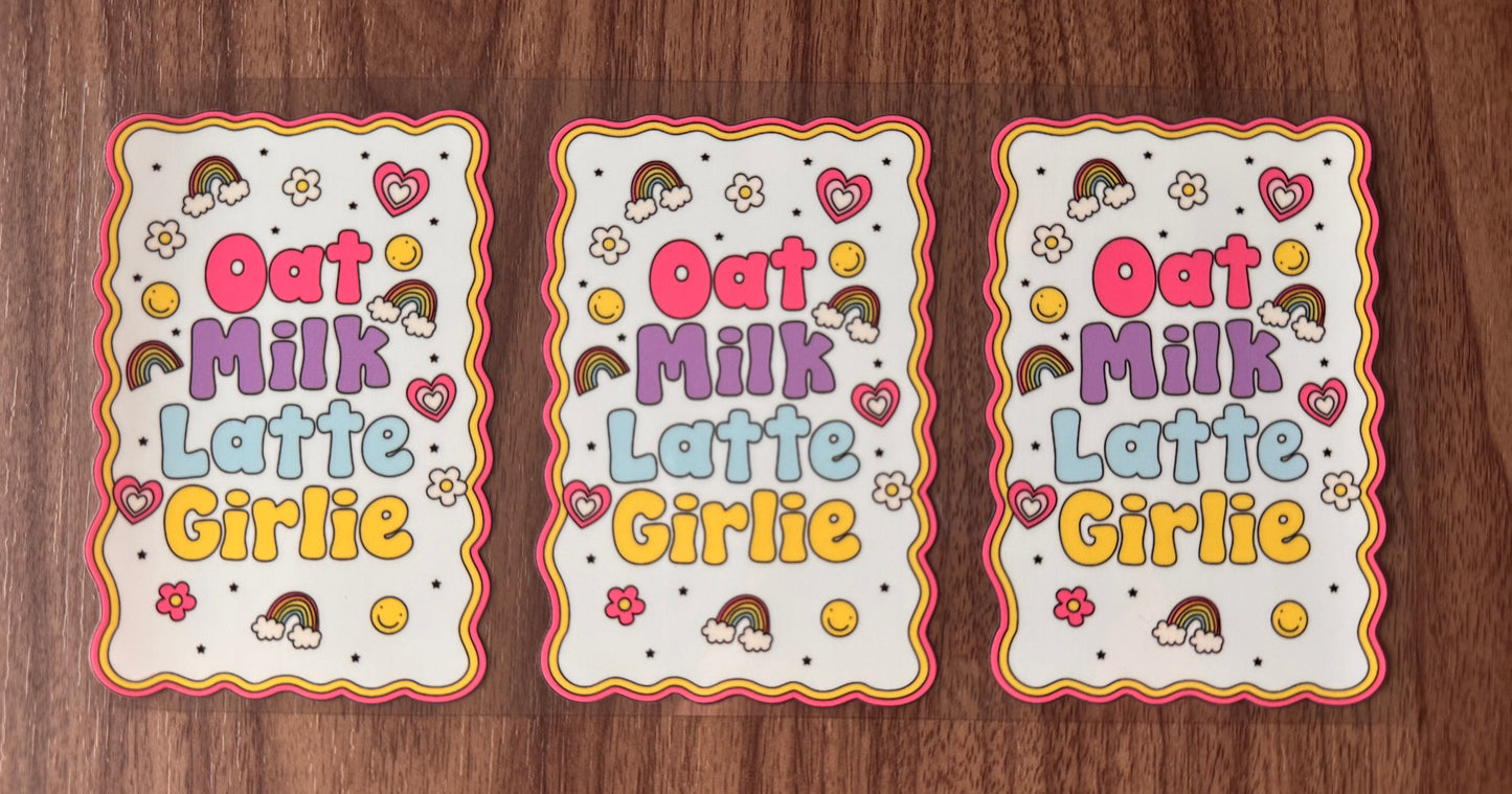 Oat Milk Latte Girlie Cup Wrap