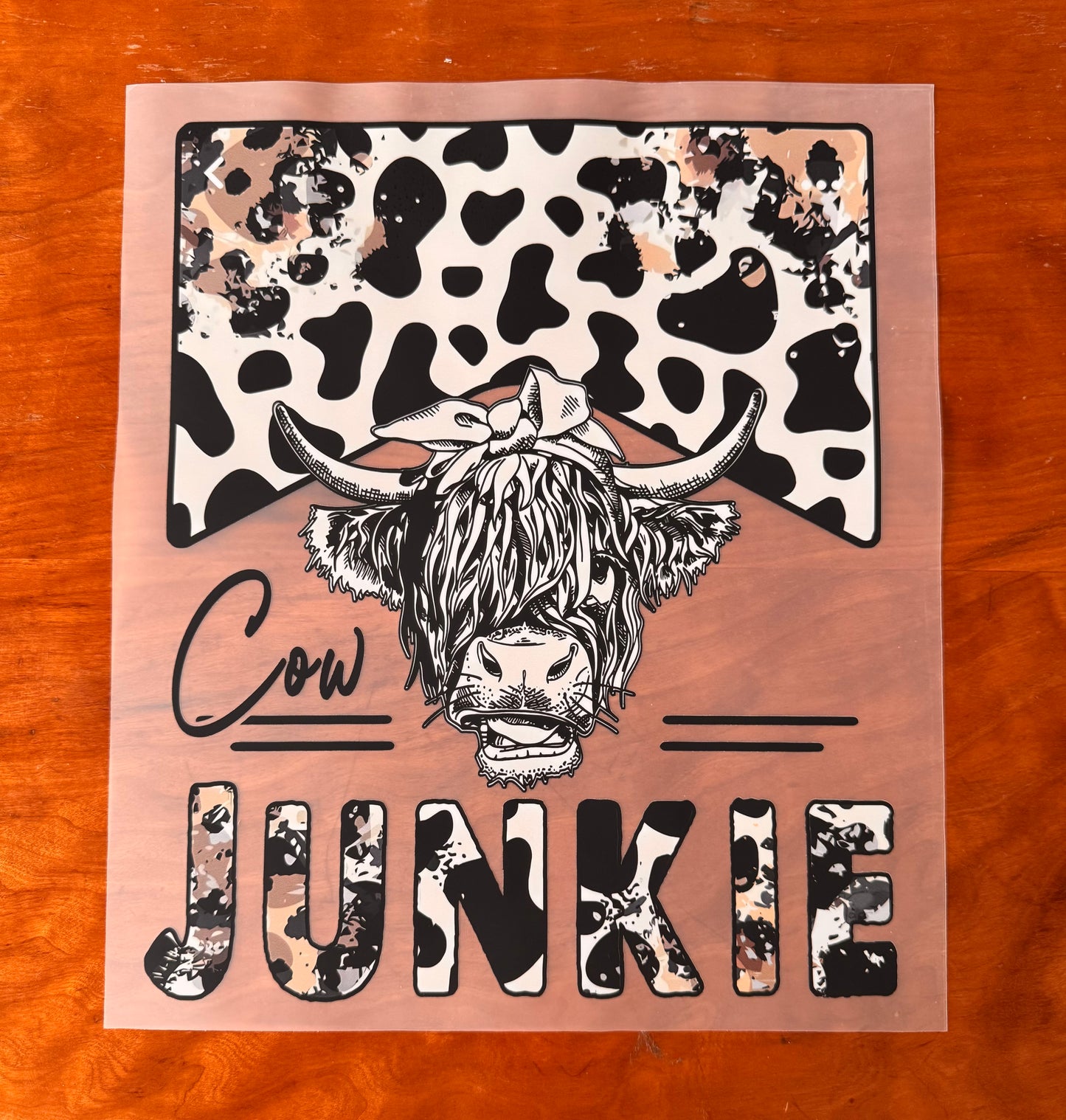 Cow Junkie Transfer