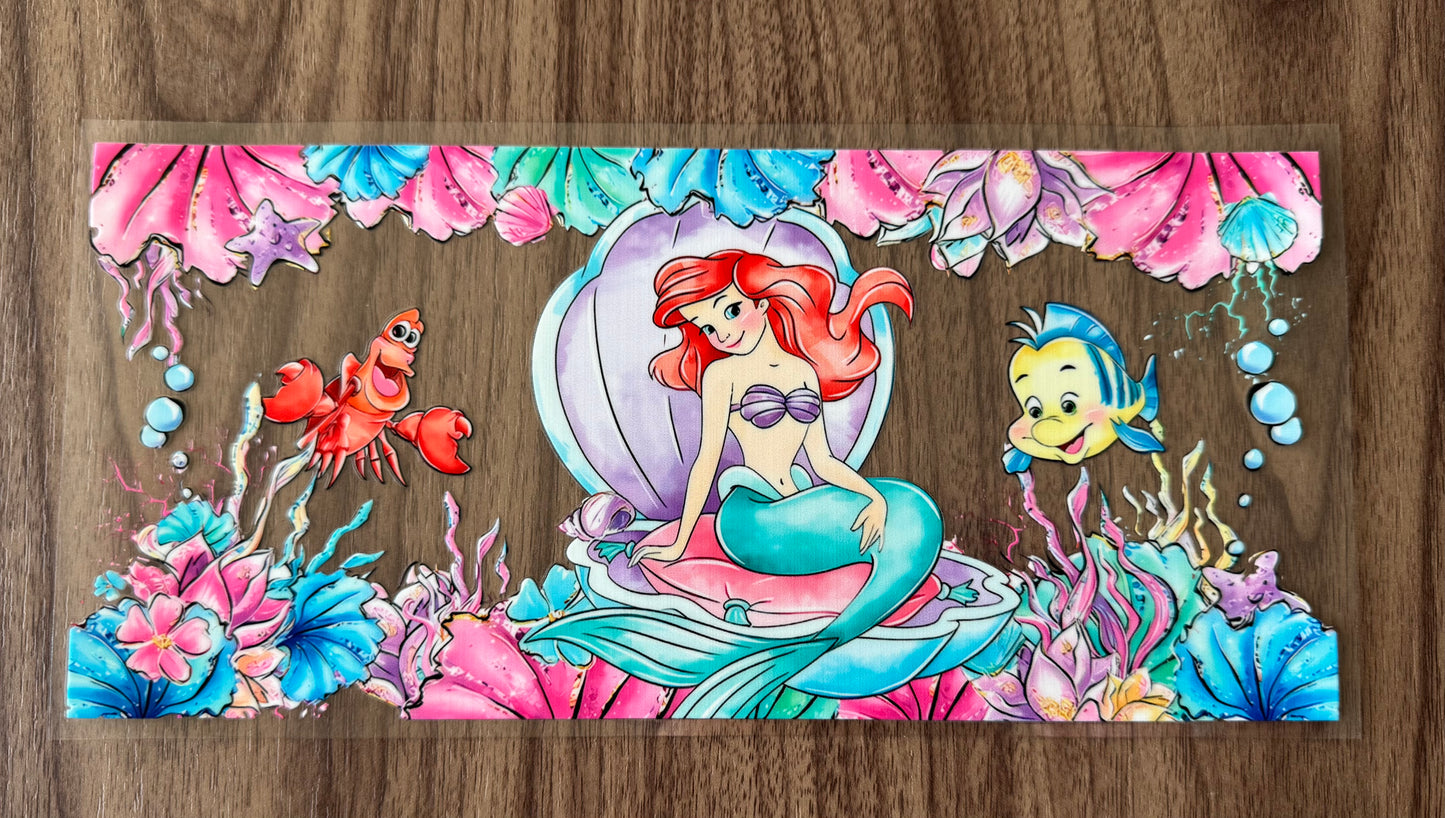 Mermaid Princess Shell Cup Wrap