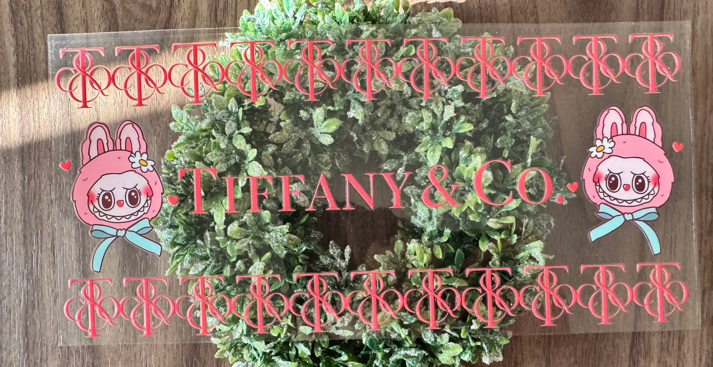 Pink T Boujee Boo-Boo Cup Wrap