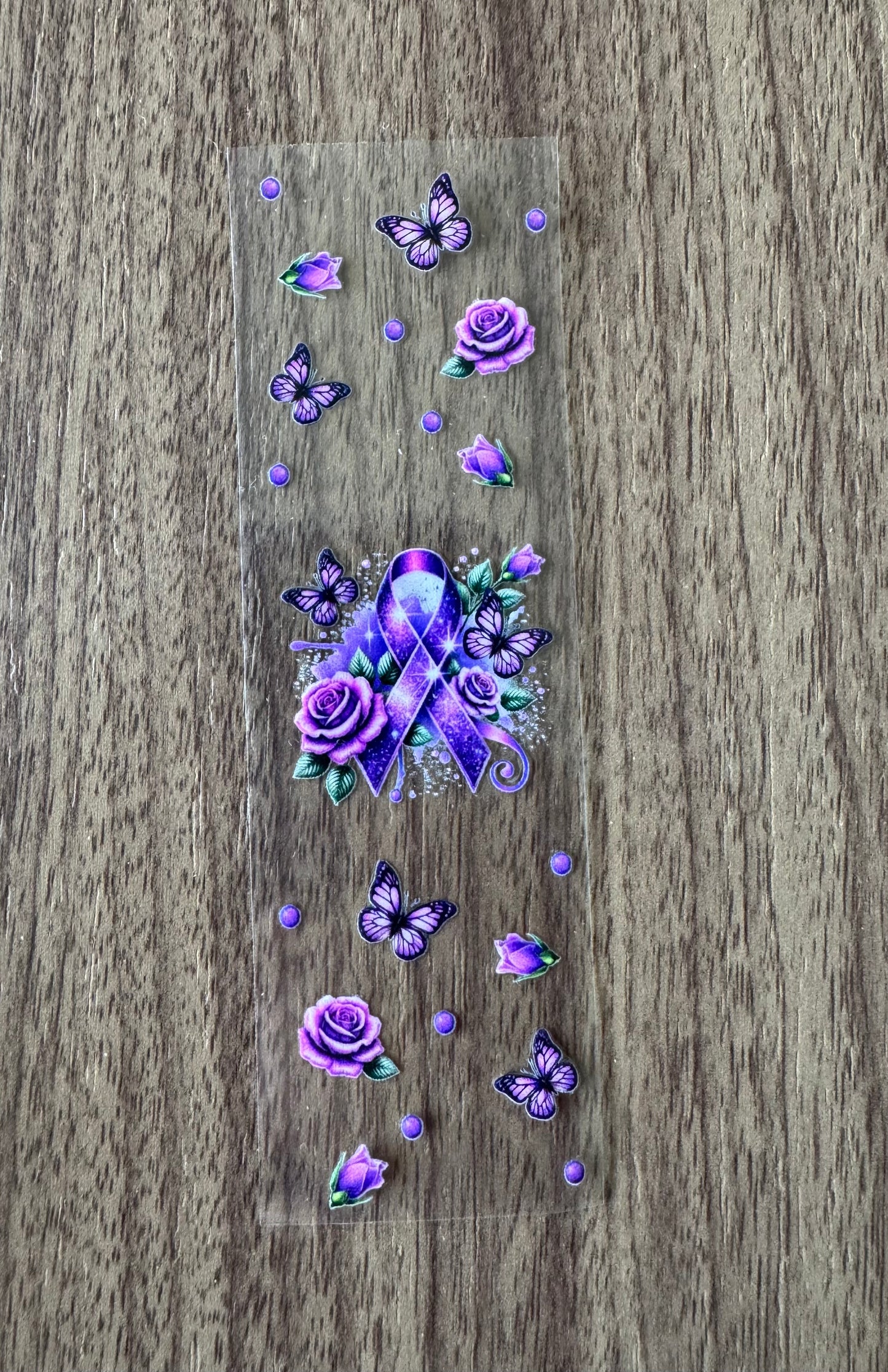 Purple Awareness Ribbon Pen Wrap