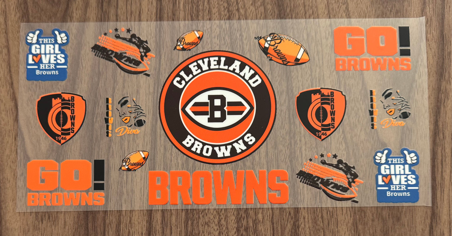 Ohio Football Circle Cup Wrap